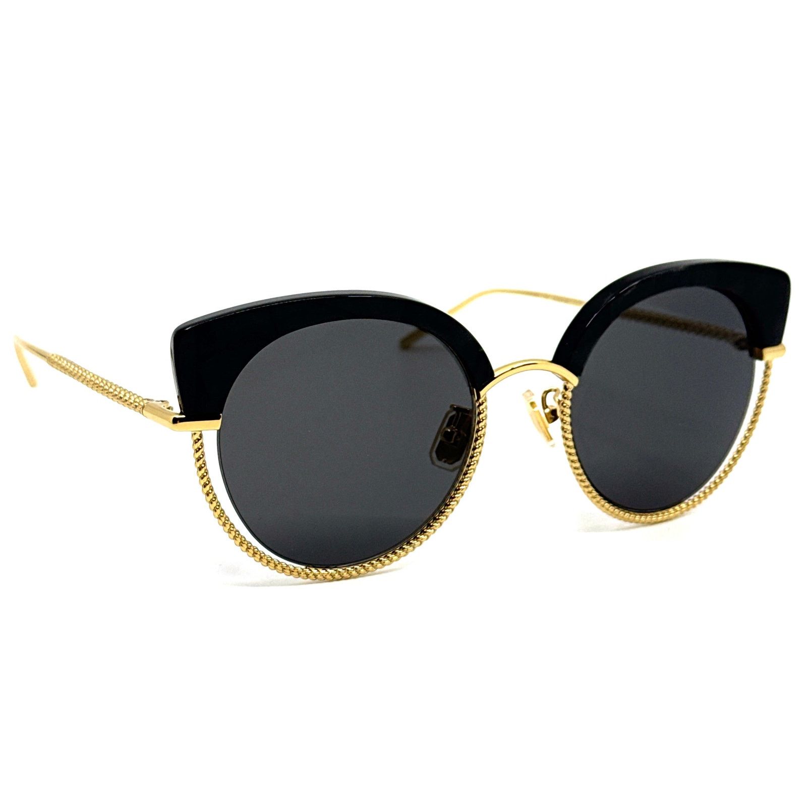 New BOUCHERON Paris Sunglasses BC0105S 001 Authentic
