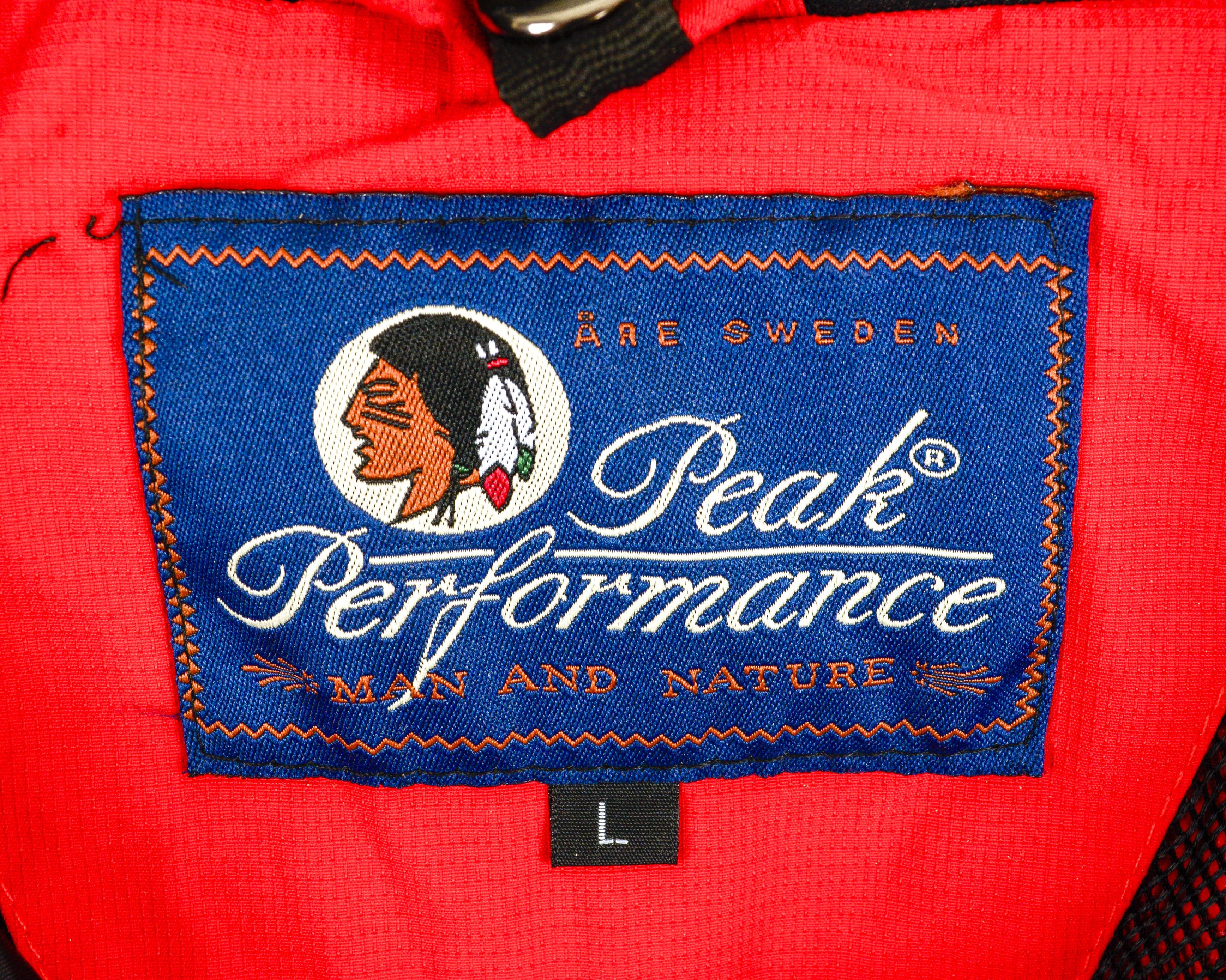 Peak Performance R&D L Jacket Outdoors Rain Coat L Windbreaker Top Red Zip Up Size US L / EU 52-54 / 3 - 3 Thumbnail