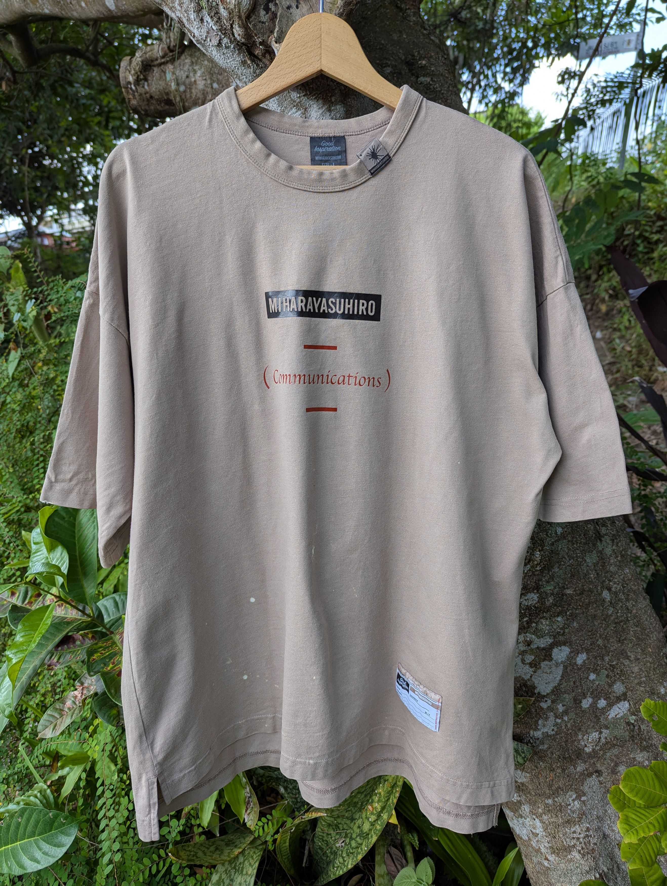 Maison MIHARA YASUHIRO Miharayasuhiro GU Tshirt Good Inspiration Size US L / EU 52-54 / 3 - 1 Thumbnail
