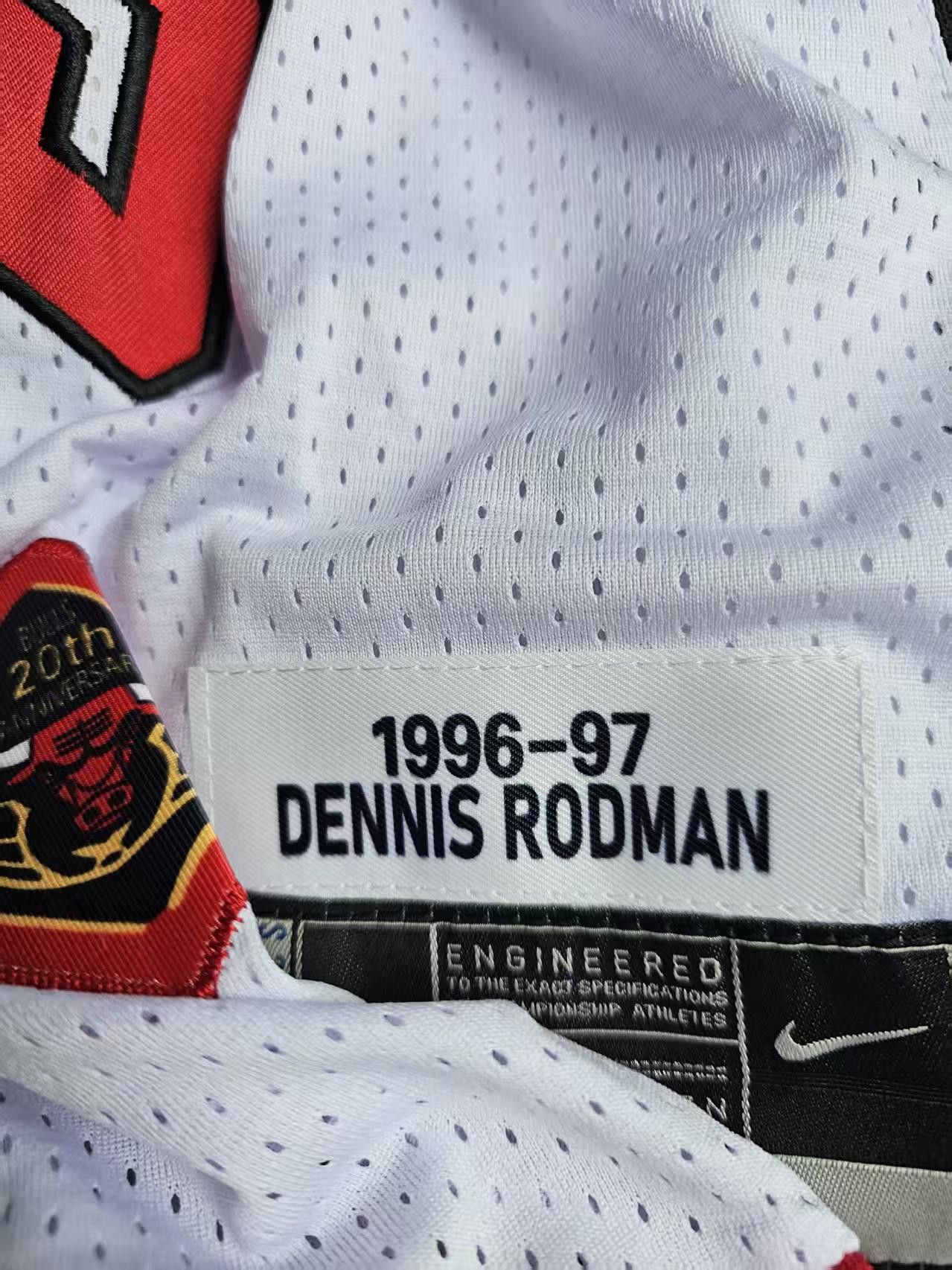 NBA Bulls #91 Dennis Rodman Short With Pocket Large Size Size US 36 / EU 52 - 2 Thumbnail