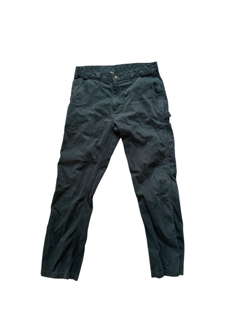 Carhartt Vintage Carhartt Straight Legged Black Baggy Denim Size US 34 / EU 50 - 1 Thumbnail