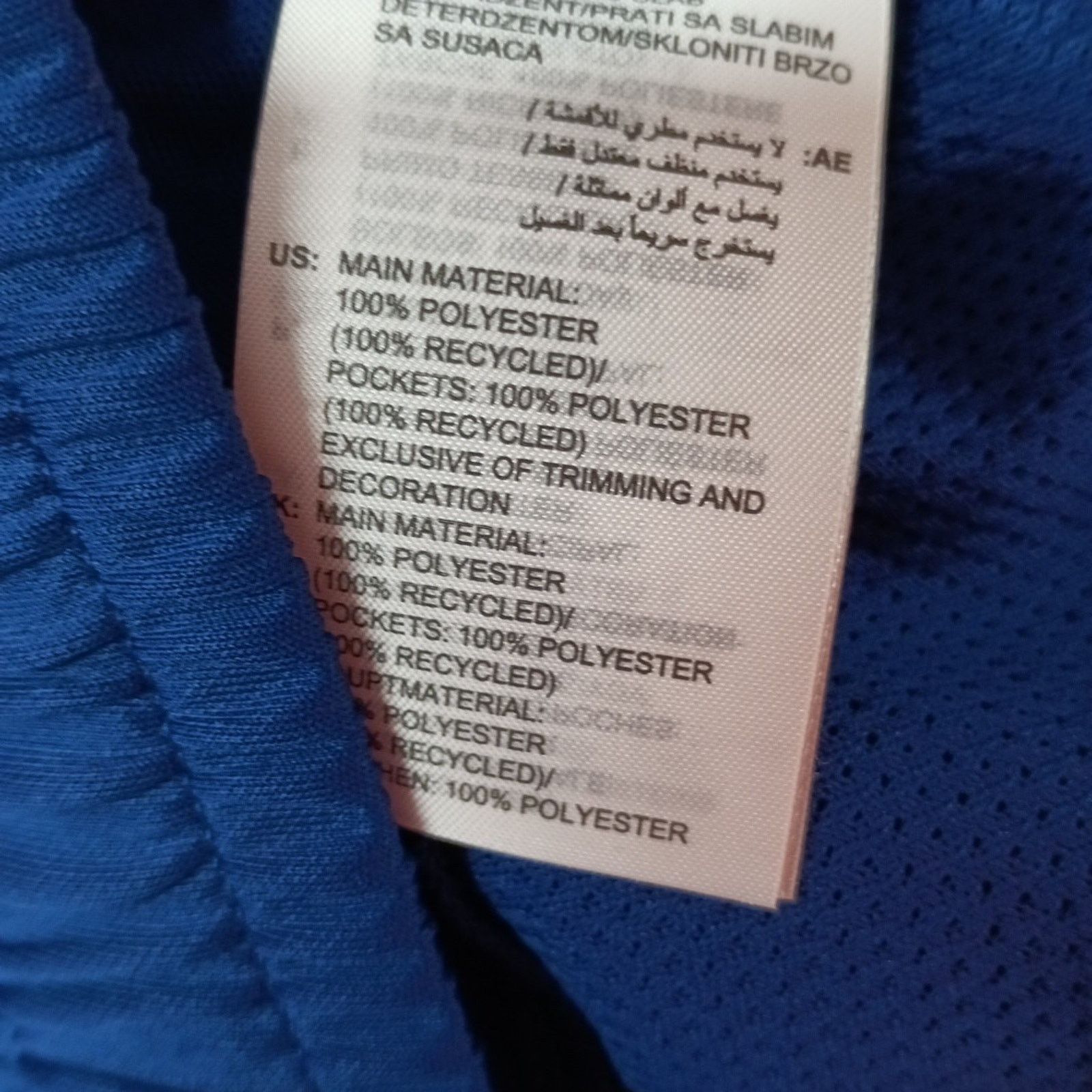 Adidas Men adidas Pro Block Aeroready Basketball Shorts Size S Blue Size US 28 / EU 44 - 5 Thumbnail
