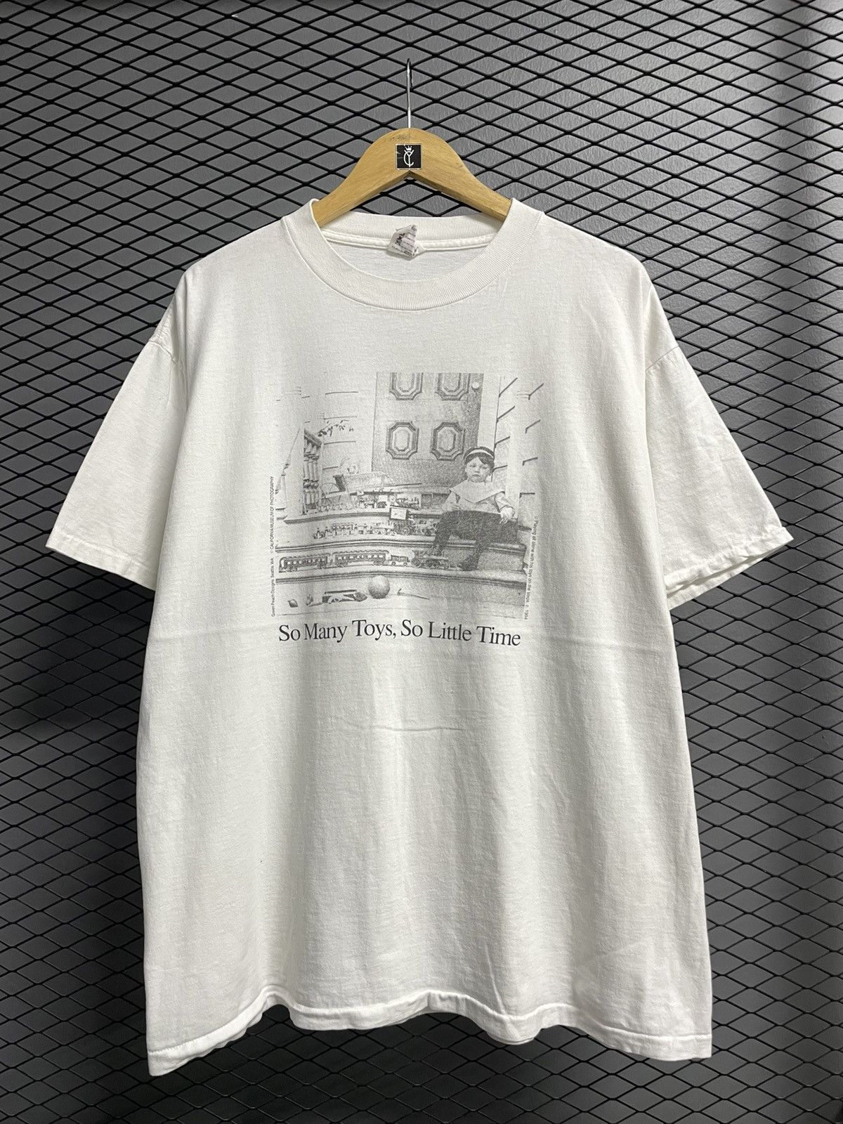 Vintage 90s So Many Toys So Little Time T-Shirt.
