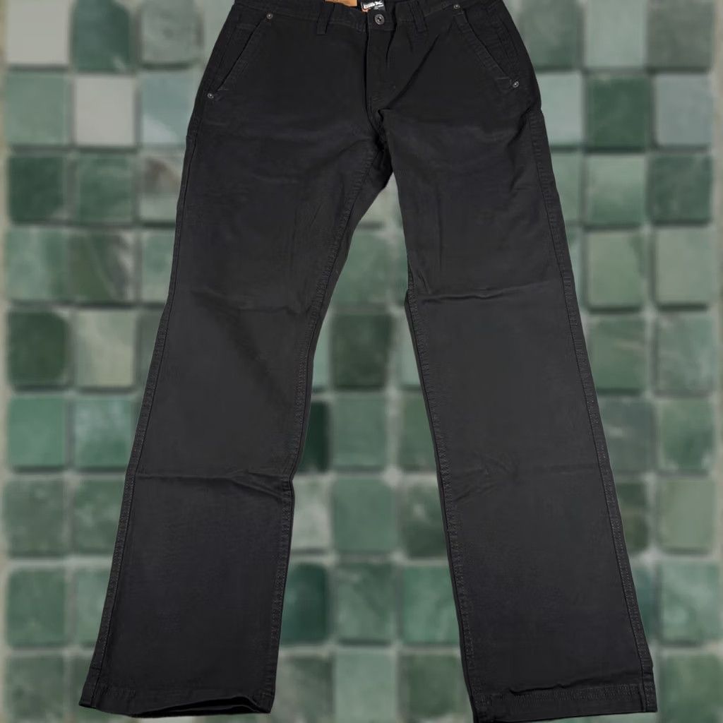 Eddie Bauer Eddie Bauer Canvas Utility Pants Mens 32x34 Black Stretch Outdoor Work Gorpcore Size US 32 / EU 48 - 1 Thumbnail