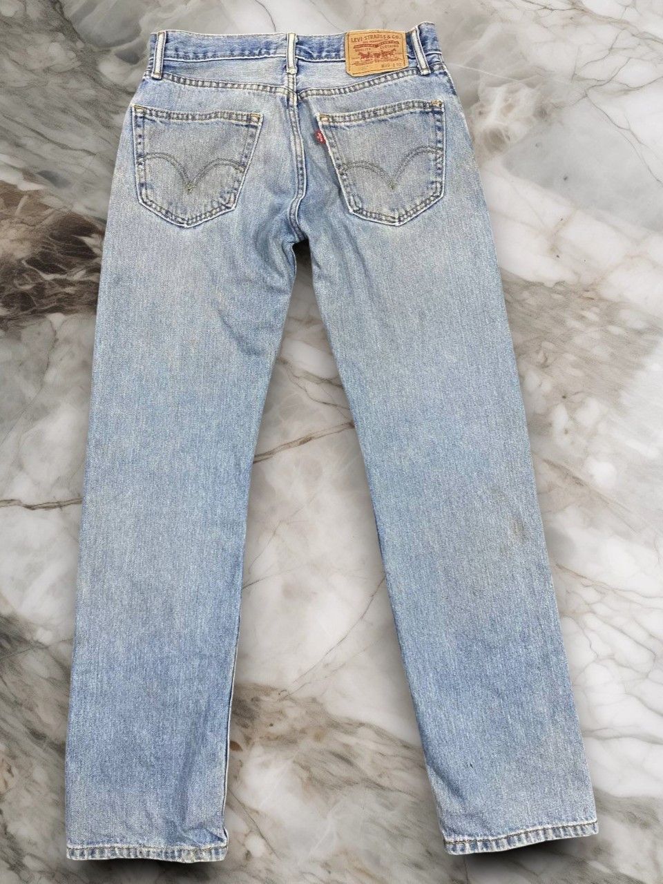 Levi's vintage levis 505 straight fit dirty denim nice design Size US 32 / EU 48 - 2 Thumbnail