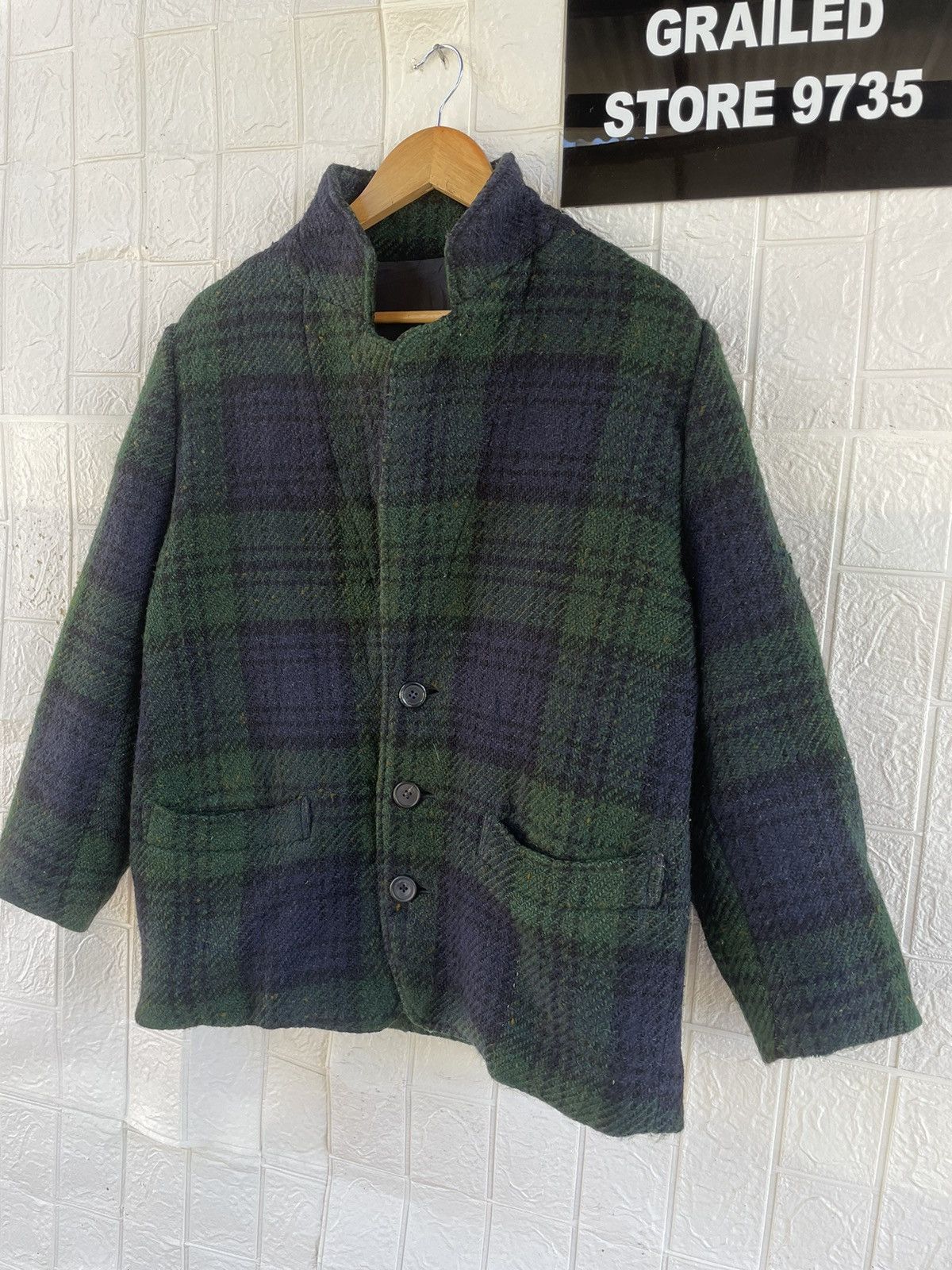 Issey Miyake Issey Miyake Wool Jacket Size US L / EU 52-54 / 3 - 4 Thumbnail