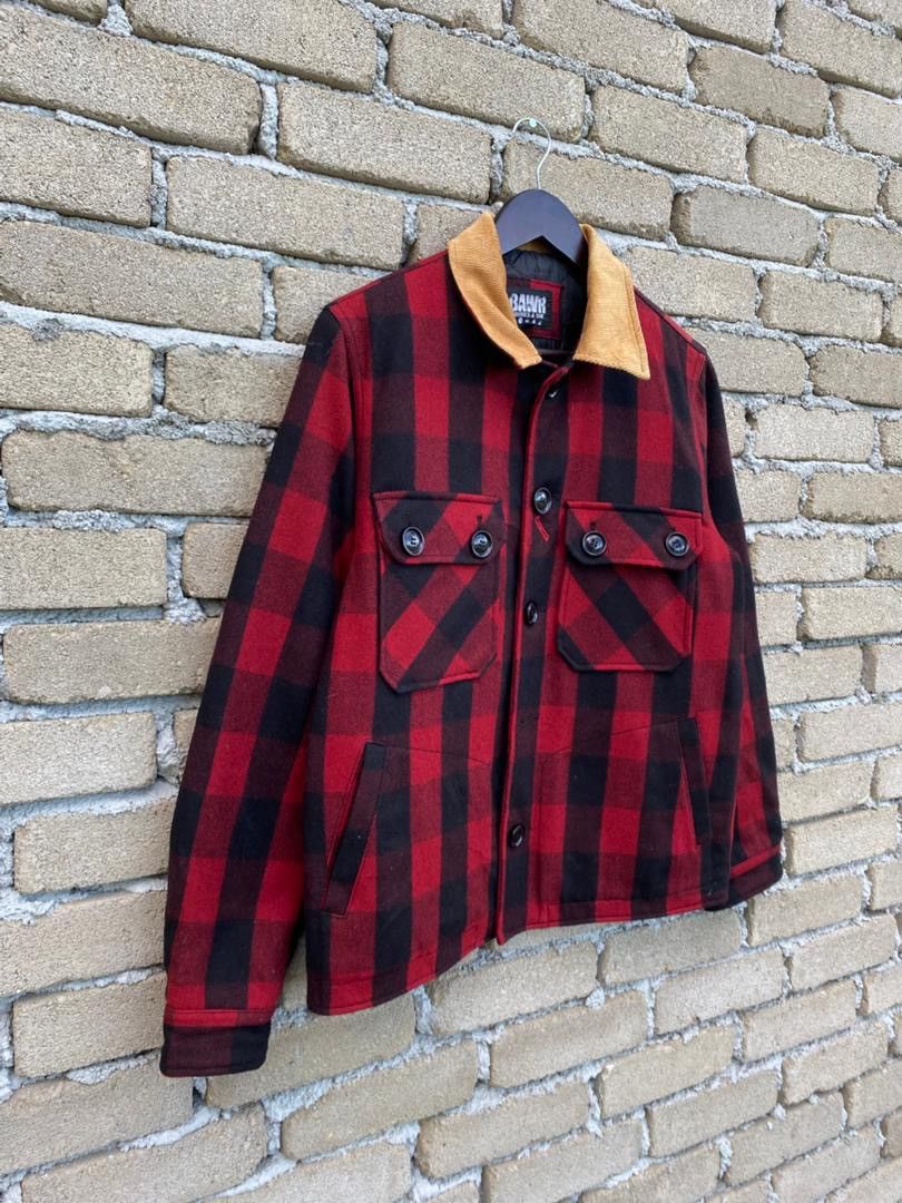 Japanese Brand BAWR Kronics & You Wool Plaid Tartan Jacket Size US L / EU 52-54 / 3 - 4 Thumbnail