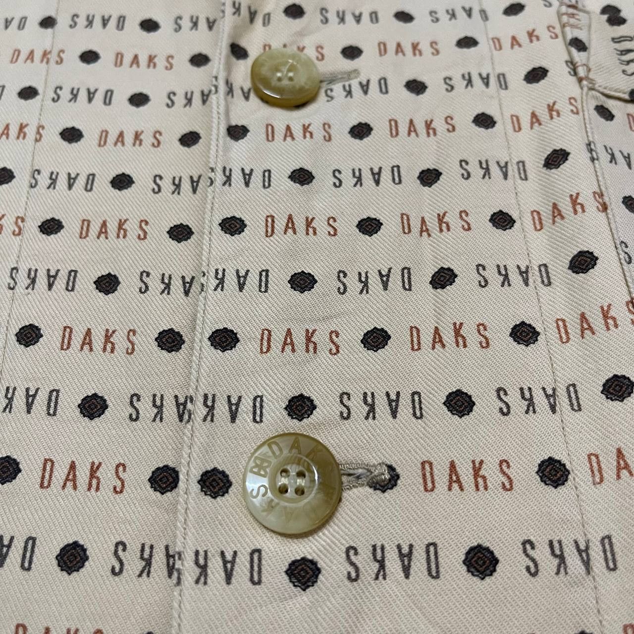 Vintage Daks London Monogram Shirts Button Ups