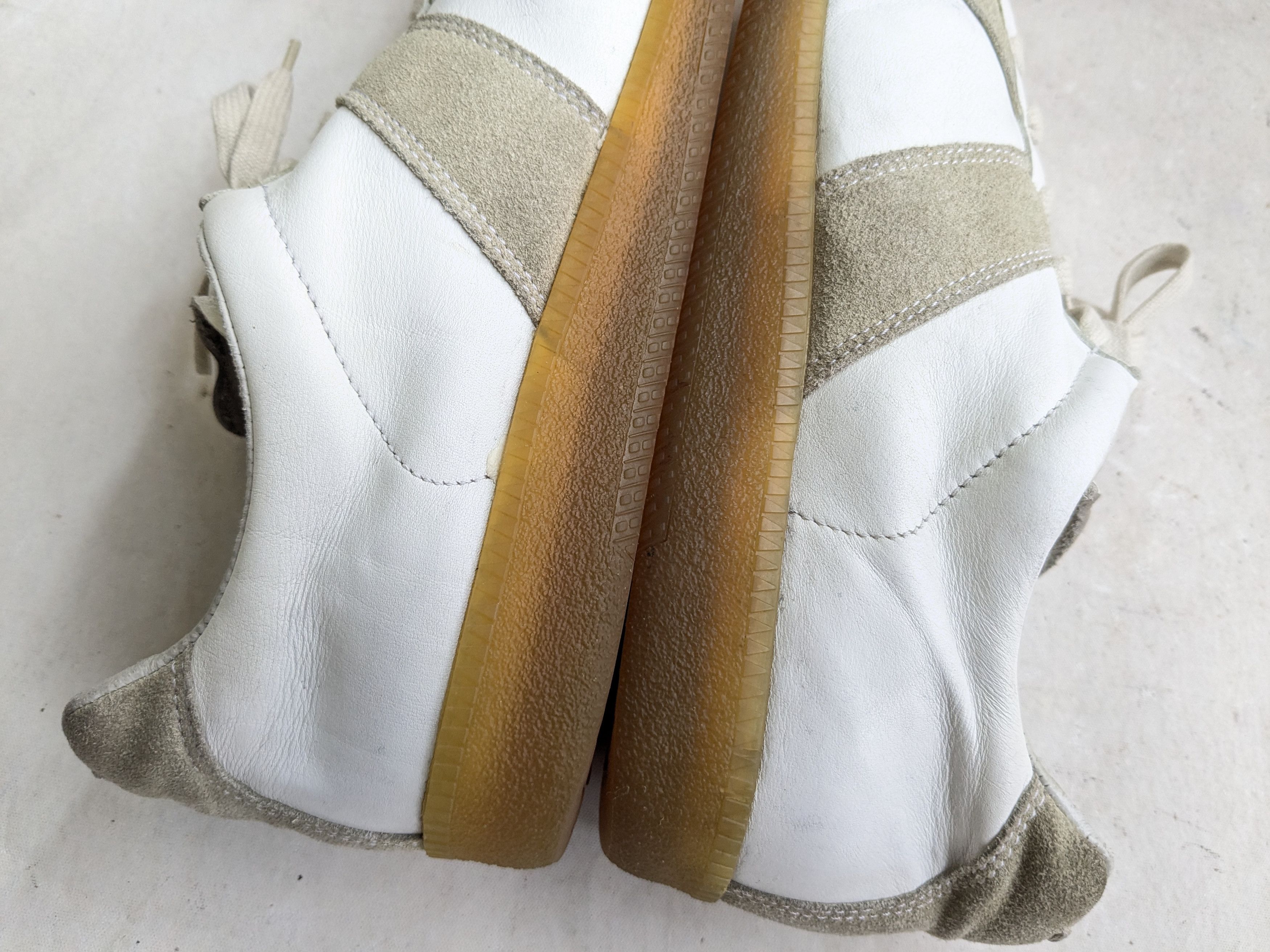 Maison Margiela Margiela GAT Replica White Gray 9 42 Low Tops Size US 9 / EU 42 - 9 Thumbnail