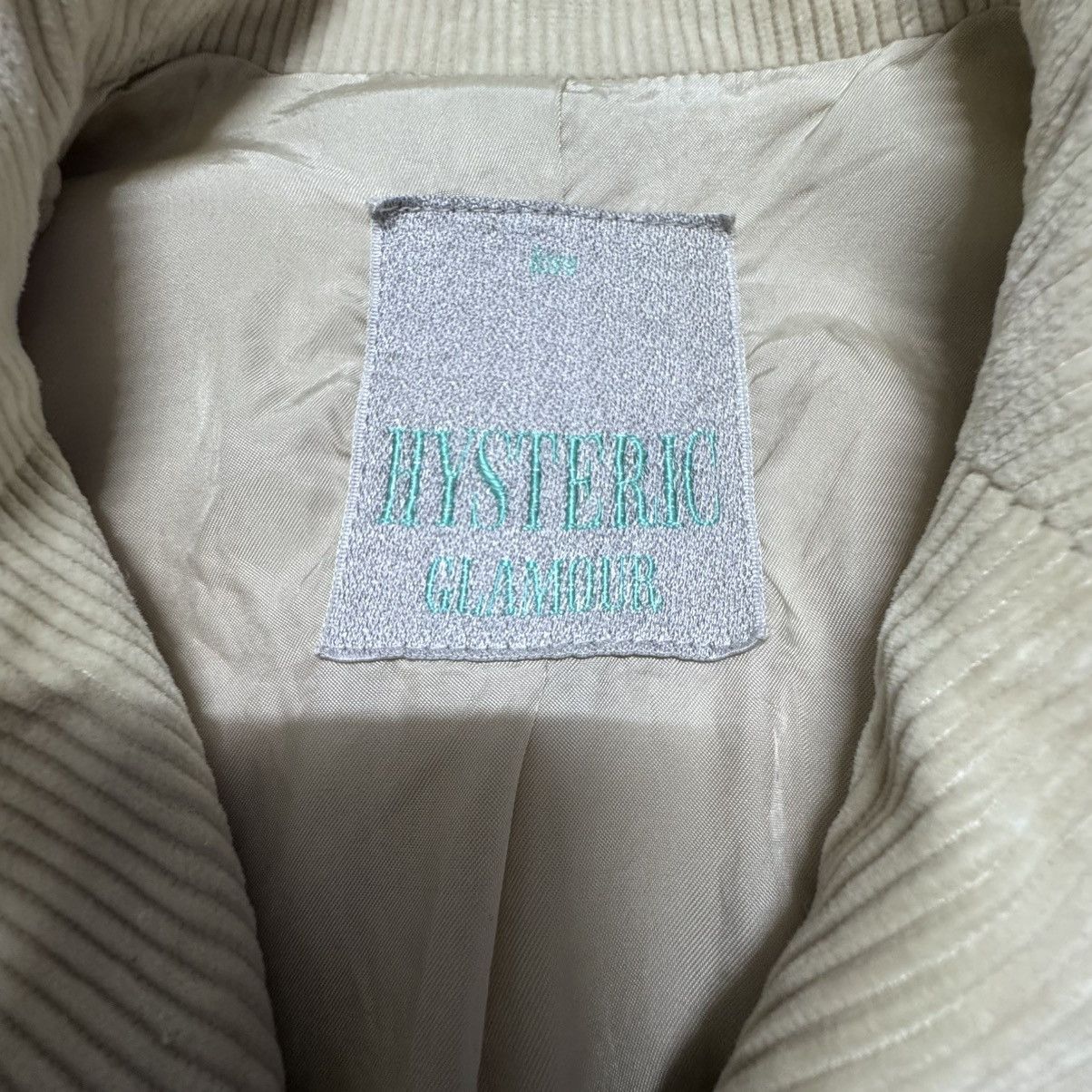 Hysteric Glamour 90s Hysteric Glamour Corduroy Double Breast Peacot Jacket Size XS / US 0-2 / IT 36-38 - 18 Thumbnail
