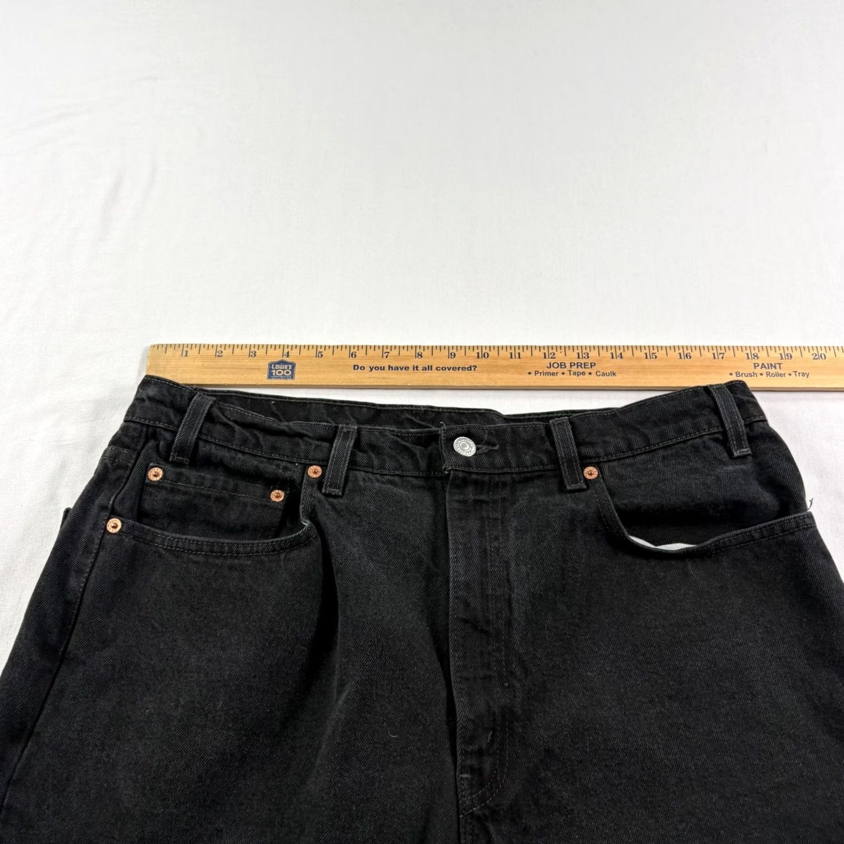 Levi's Vintage Levi'S 550 Jeans Mens 38x30 - Dark Wash Denim Straight Size US 38 / EU 54 - 5 Thumbnail