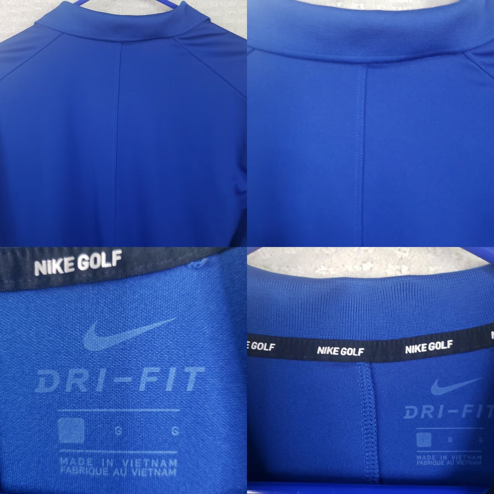 Nike Nike Golf Dri-Fit Polo Shirt Men's L Short Sleeve Blue Nike Golf Shirt Polo Athletic Swoosh Logo Free Navy? Size US L / EU 52-54 / 3 - 8 Thumbnail