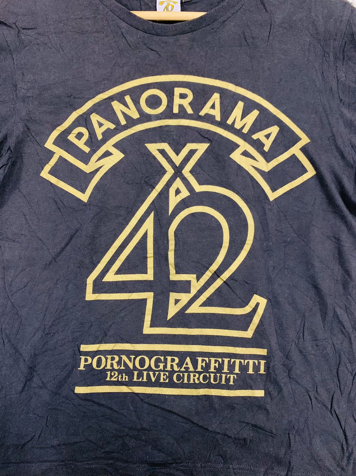 Vintage PANORAMA X42 PORNOGRAFITTI 12TH LIVE CIRCUIT VERY RARE Size US M / EU 48-50 / 2 - 2 Thumbnail