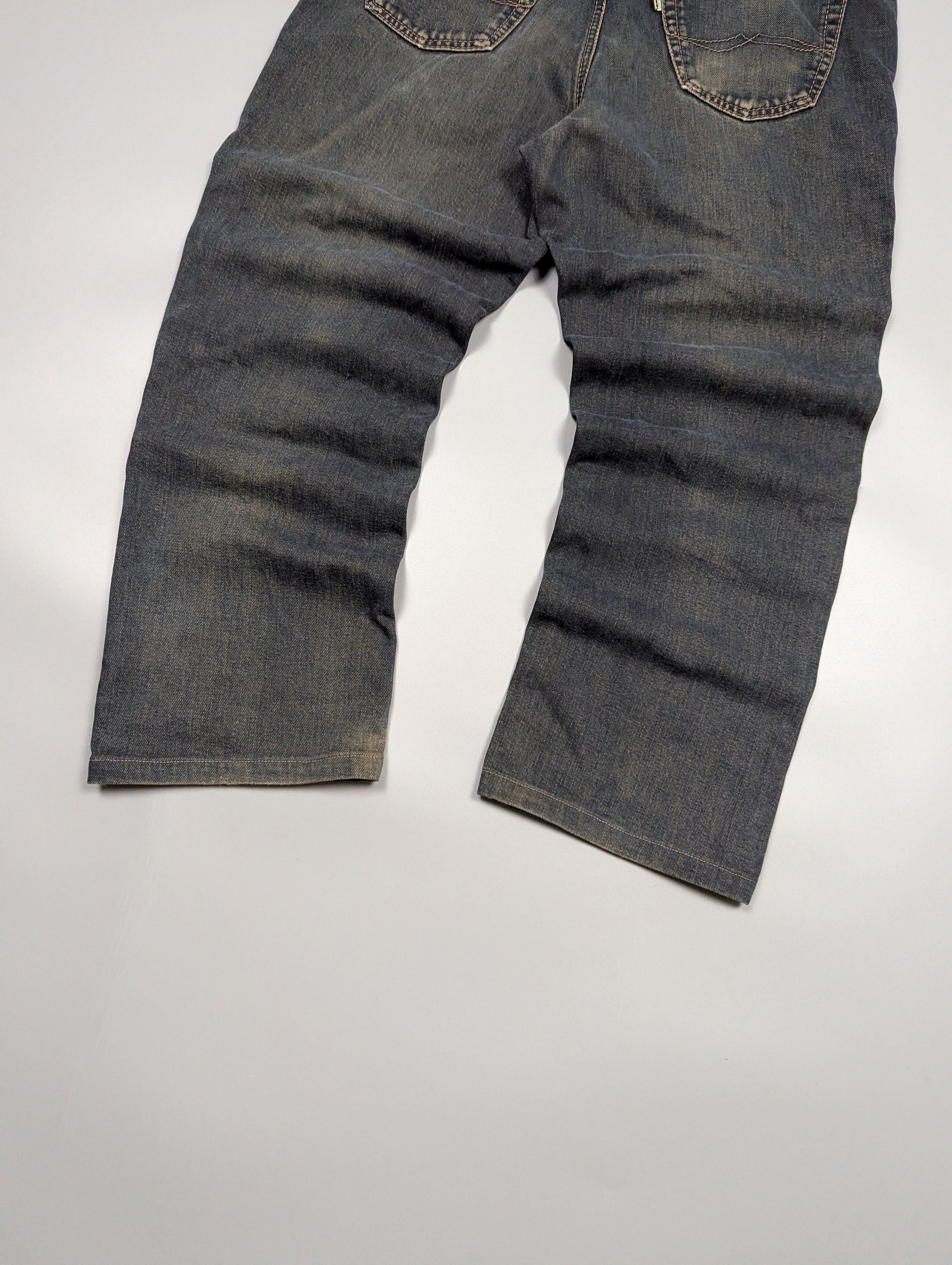 Vintage JOKER Vintage 90s Faded Distressed Straight Leg Jeans Size US 36 / EU 52 - 15 Thumbnail