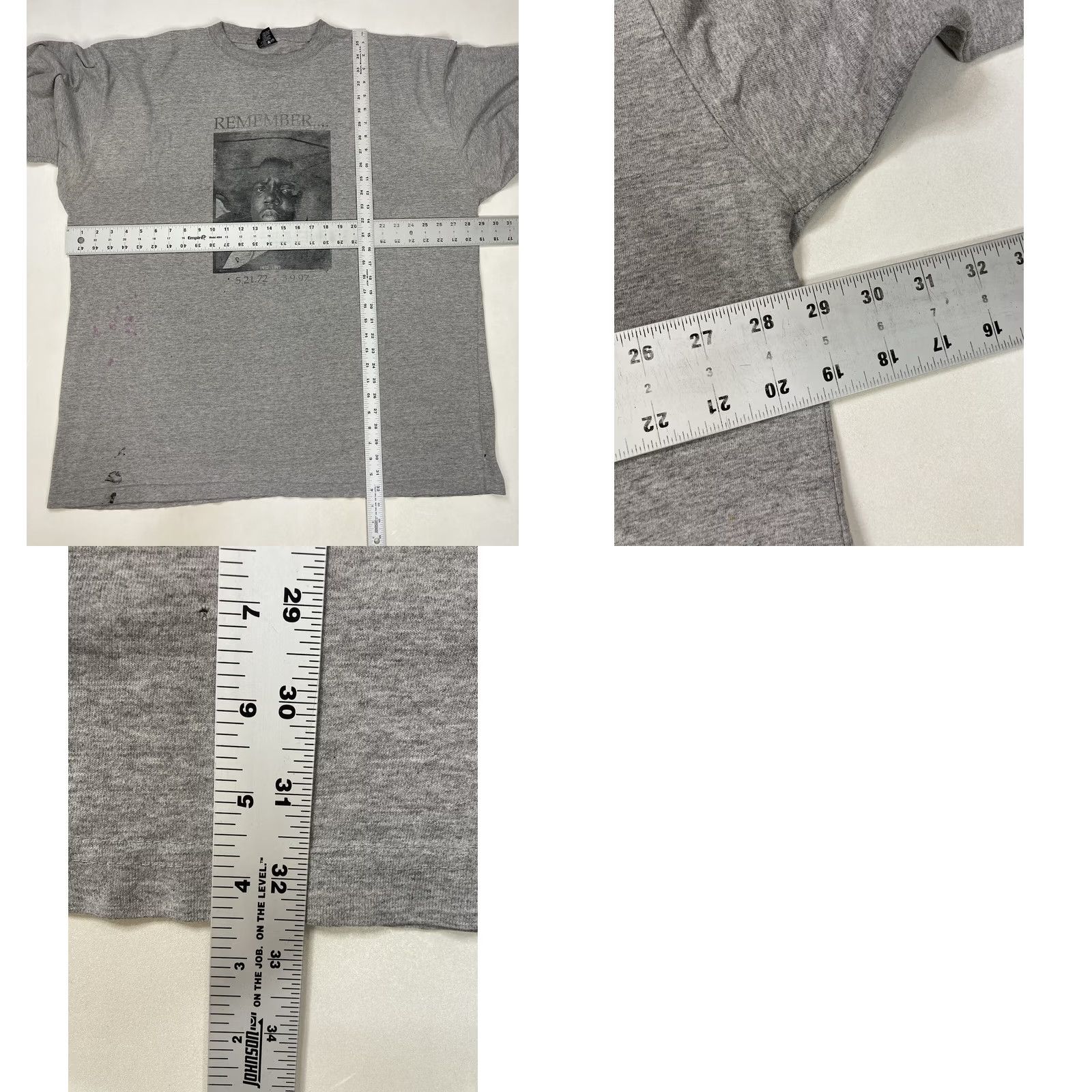 Sean John VINTAGE Sean John Notorious BIG Born Again 1999 Graphic T-shirt Men 3XL USA 90s Size US XXL / EU 58 / 5 - 10 Thumbnail