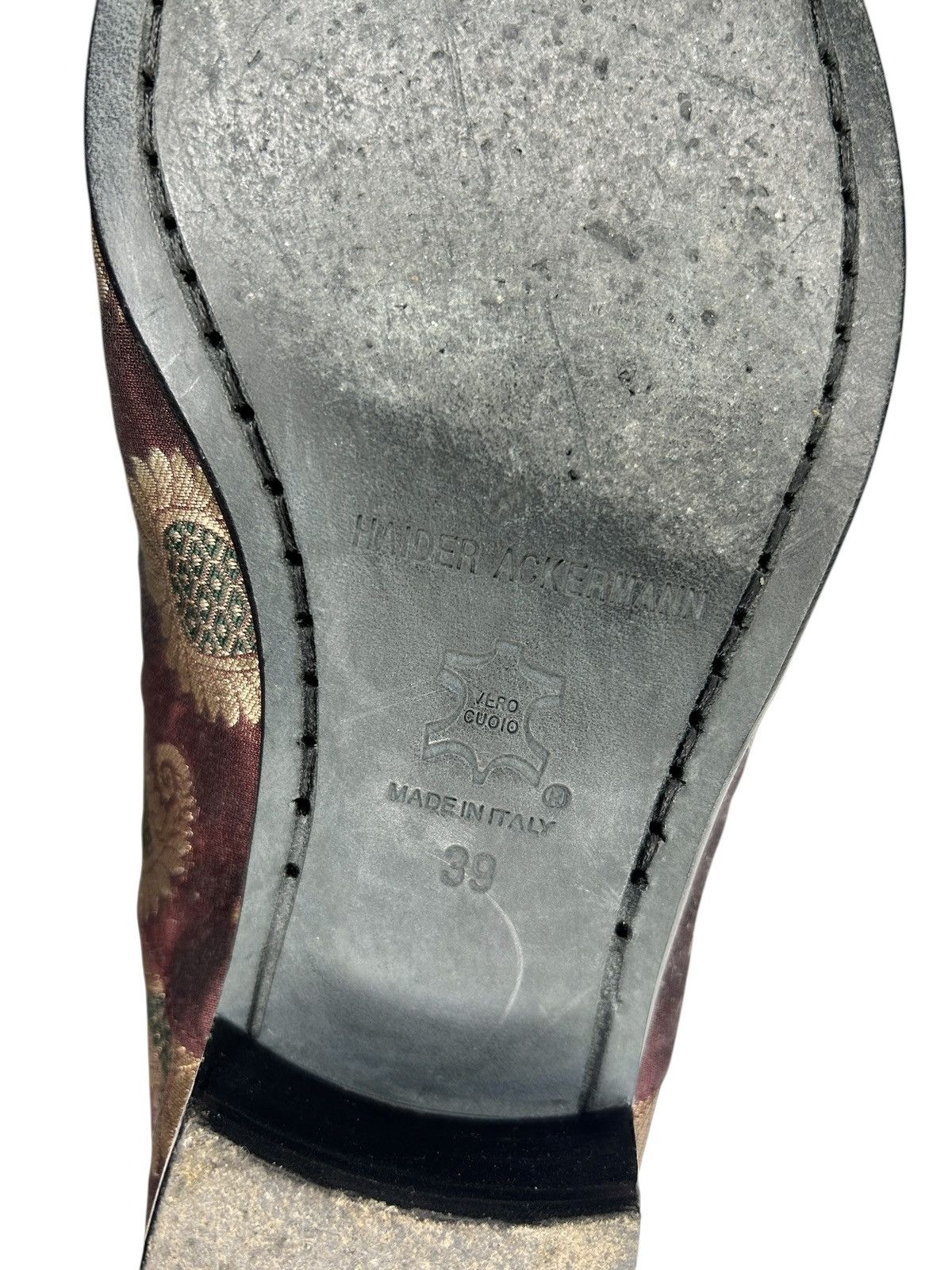 Haider Ackermann S/S 12 Paisley Mules Size US 9 / IT 39 - 9 Thumbnail