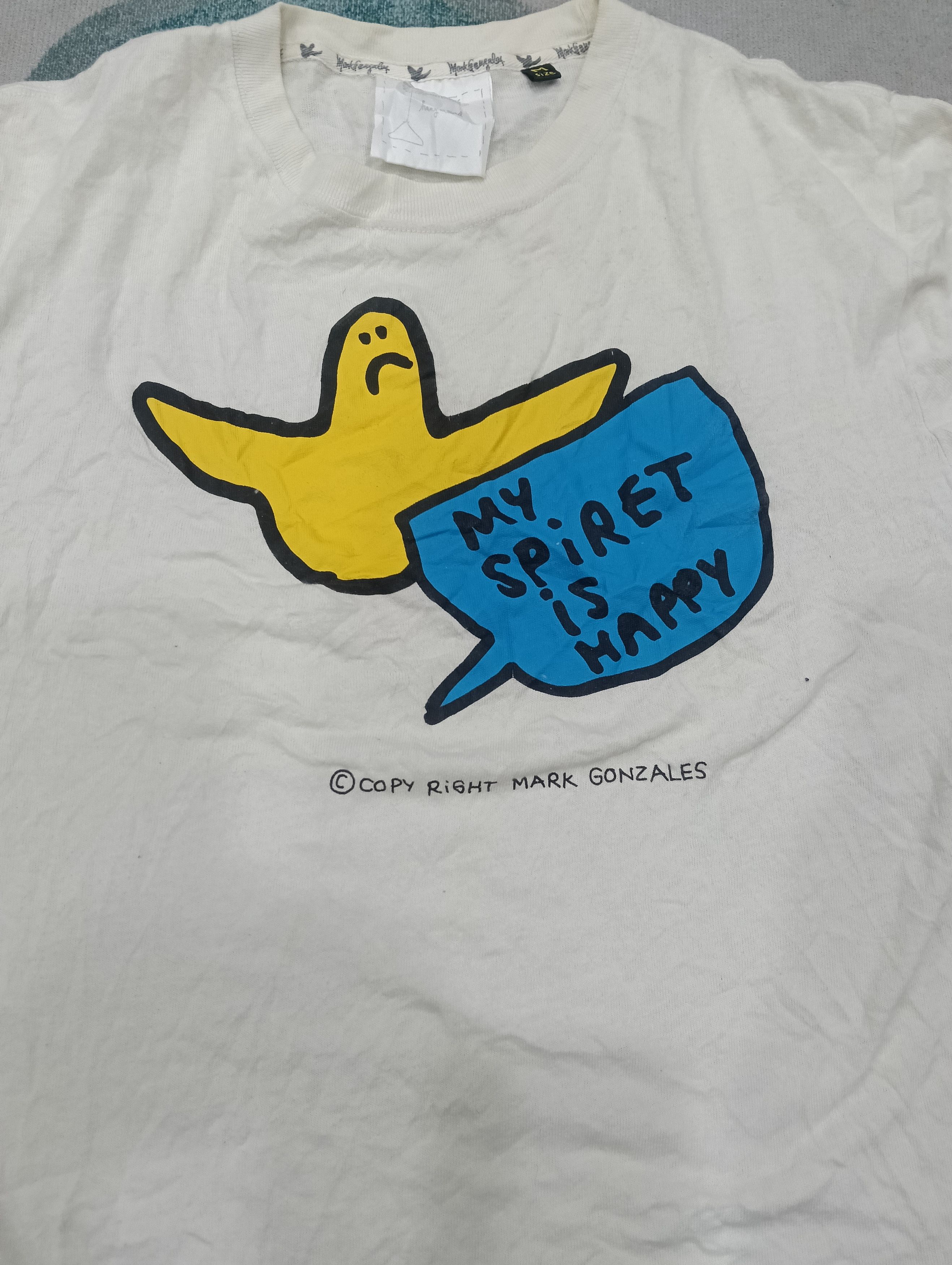 Japanese Brand Mark Gonzales Streetwear Style Tee Size US M / EU 48-50 / 2 - 2 Thumbnail