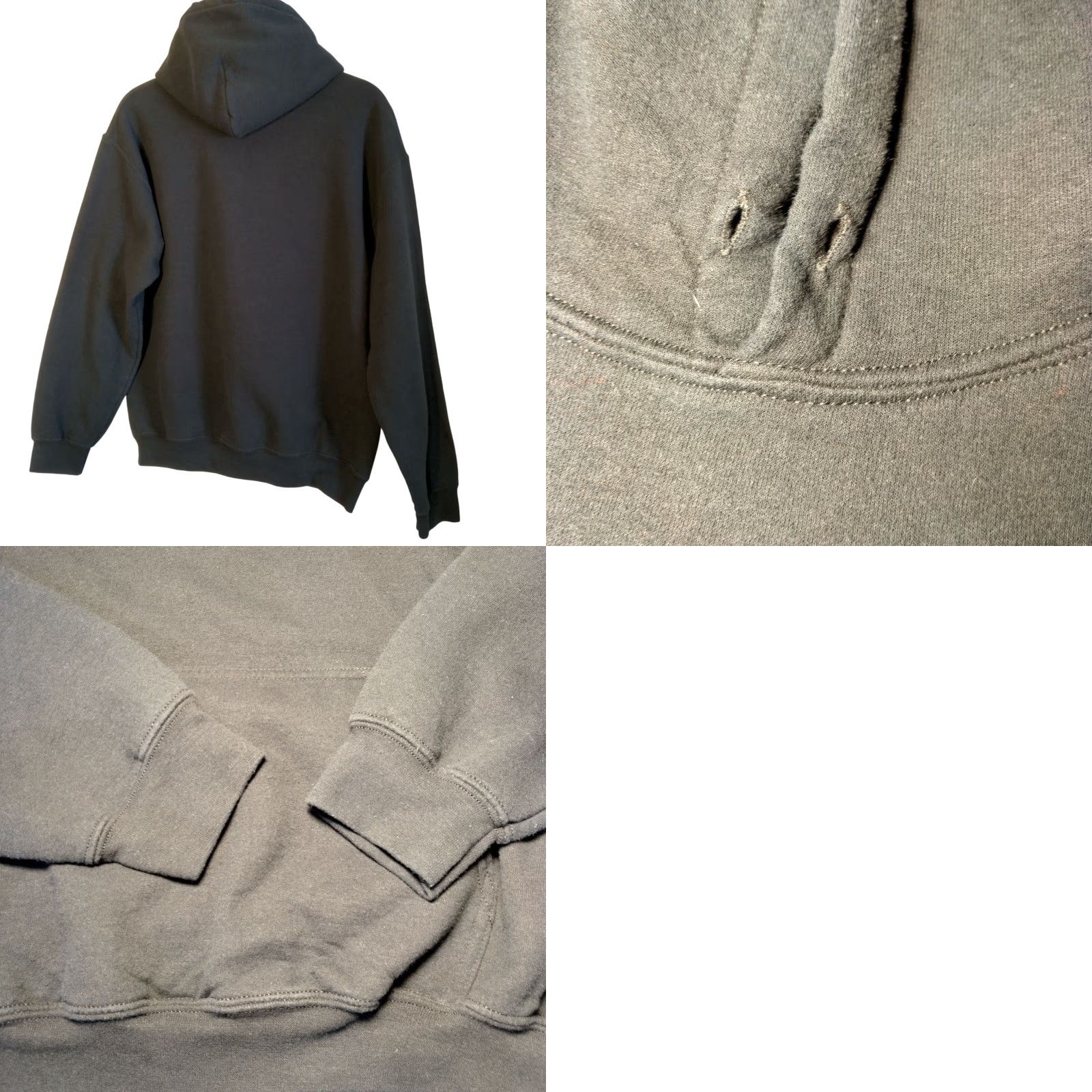 Logo 7 Kylie Jenner Hoodie Unisex Adult Medium Black Pullover Sweatshirt with Red Logo Fashion Size US M / EU 48-50 / 2 - 8 Thumbnail