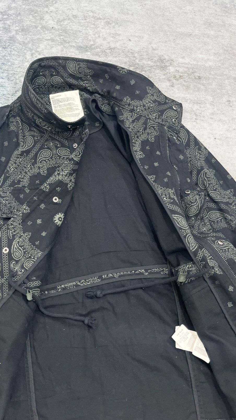 If Six Was Nine Codes Combine Paisley parka jacket canvas matrial Size US M / EU 48-50 / 2 - 3 Thumbnail