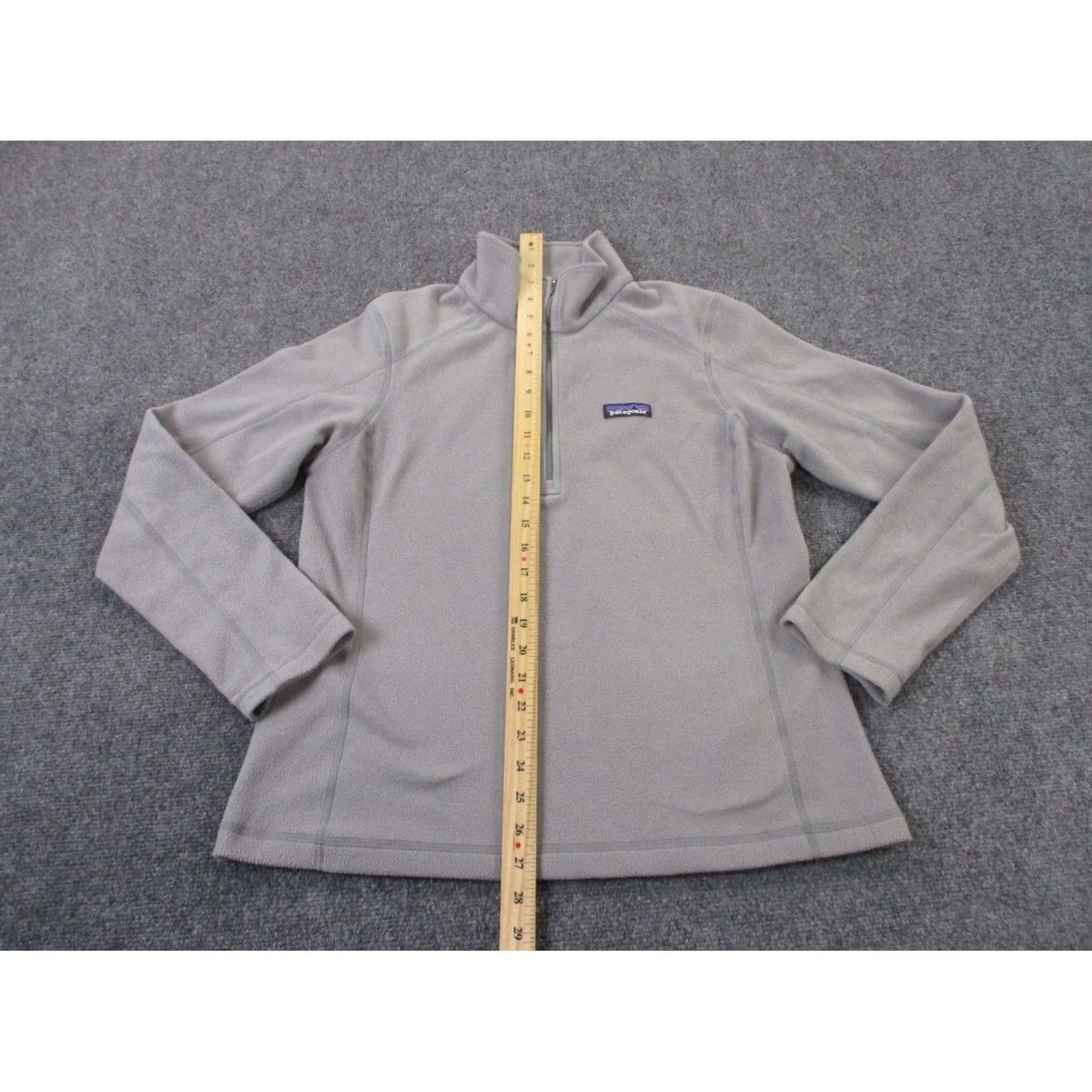 Patagonia Patagonia Jacket Womens M Gray Fleece Lightweight Micro D Outdoor Hiking 26278 Size M / US 6-8 / IT 42-44 - 3 Thumbnail