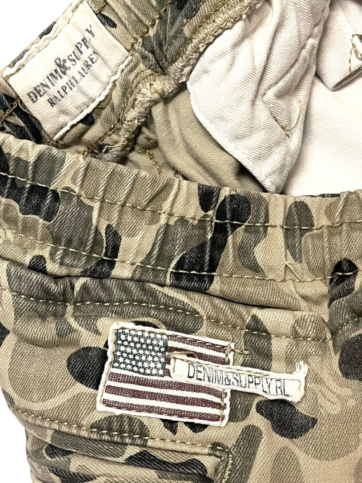 Denim & Supply Ralph Lauren Denim & Supply Ralph Lauren Jogger Pants Camo Print Size US 31 - 5 Thumbnail