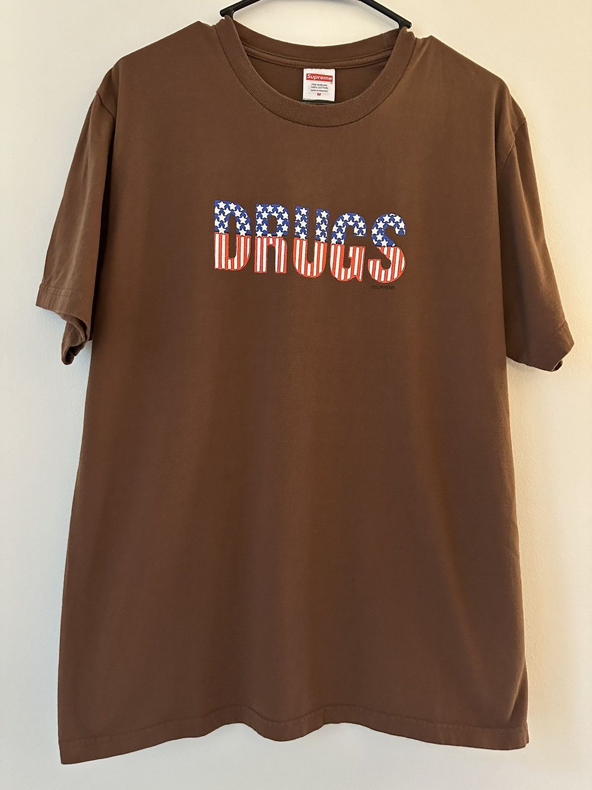 Supreme Supreme Drugs Tee Size US M / EU 48-50 / 2 - 1 Thumbnail