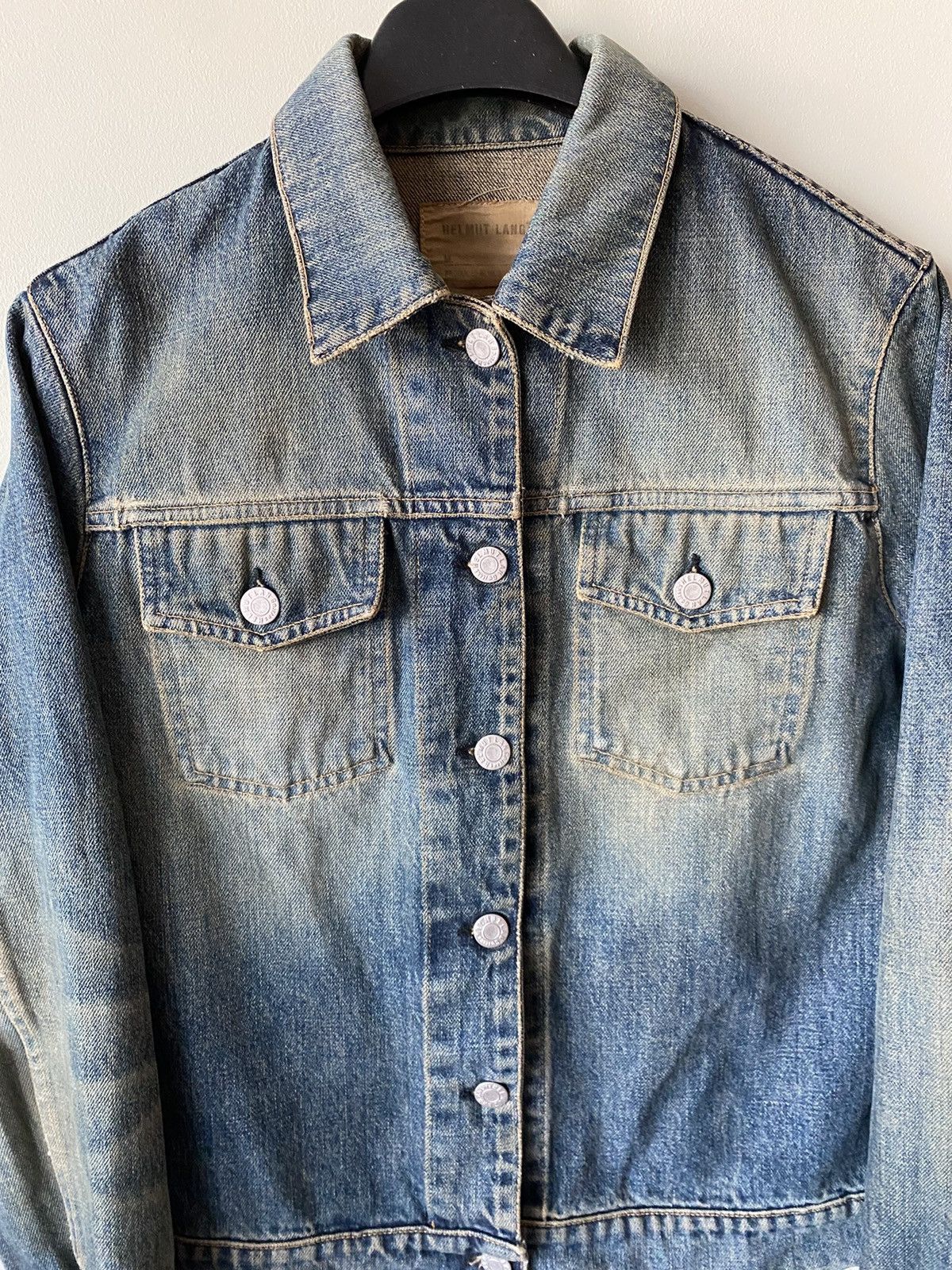 Helmut Lang 1993 Helmut Lang Rider Denim jacket vintage Size S / US 4 / IT 40 - 4 Thumbnail