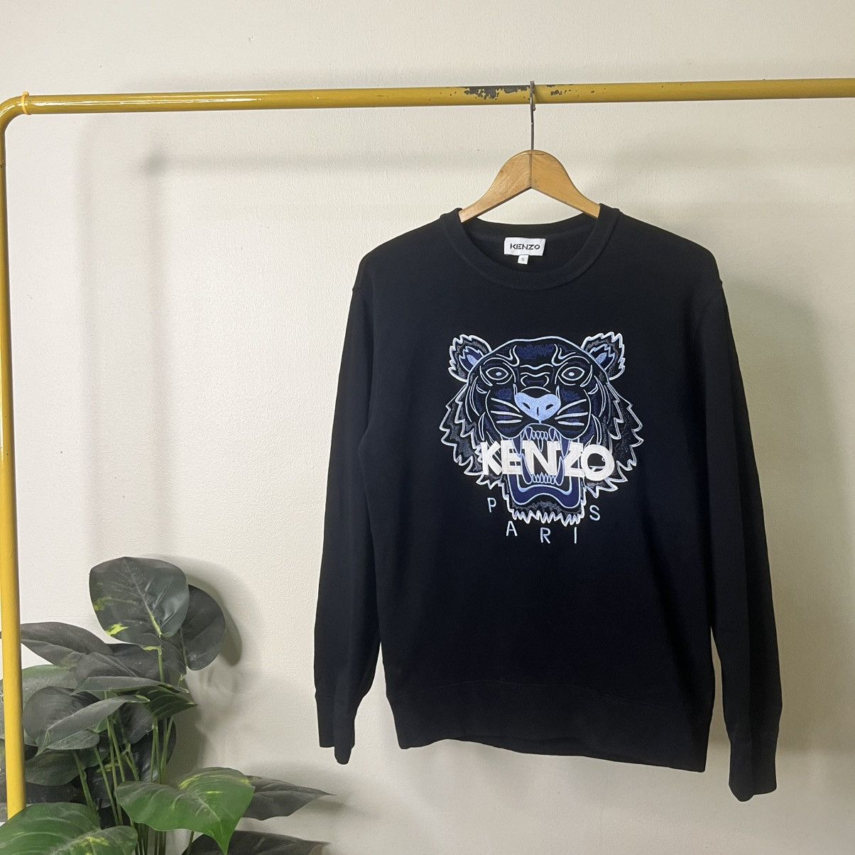 Kenzo KENZO PARIS EMBRIODERED TIGER CLASSIC SWEATSHIRT Size US S / EU 44-46 / 1 - 2 Thumbnail