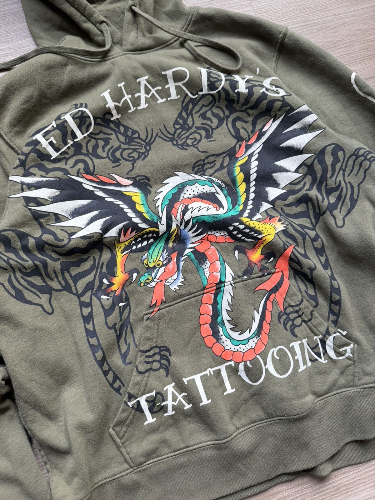 Ed Hardy Ed Hardy dragon tattoo Hoodie Size US L / EU 52-54 / 3 - 2 Thumbnail