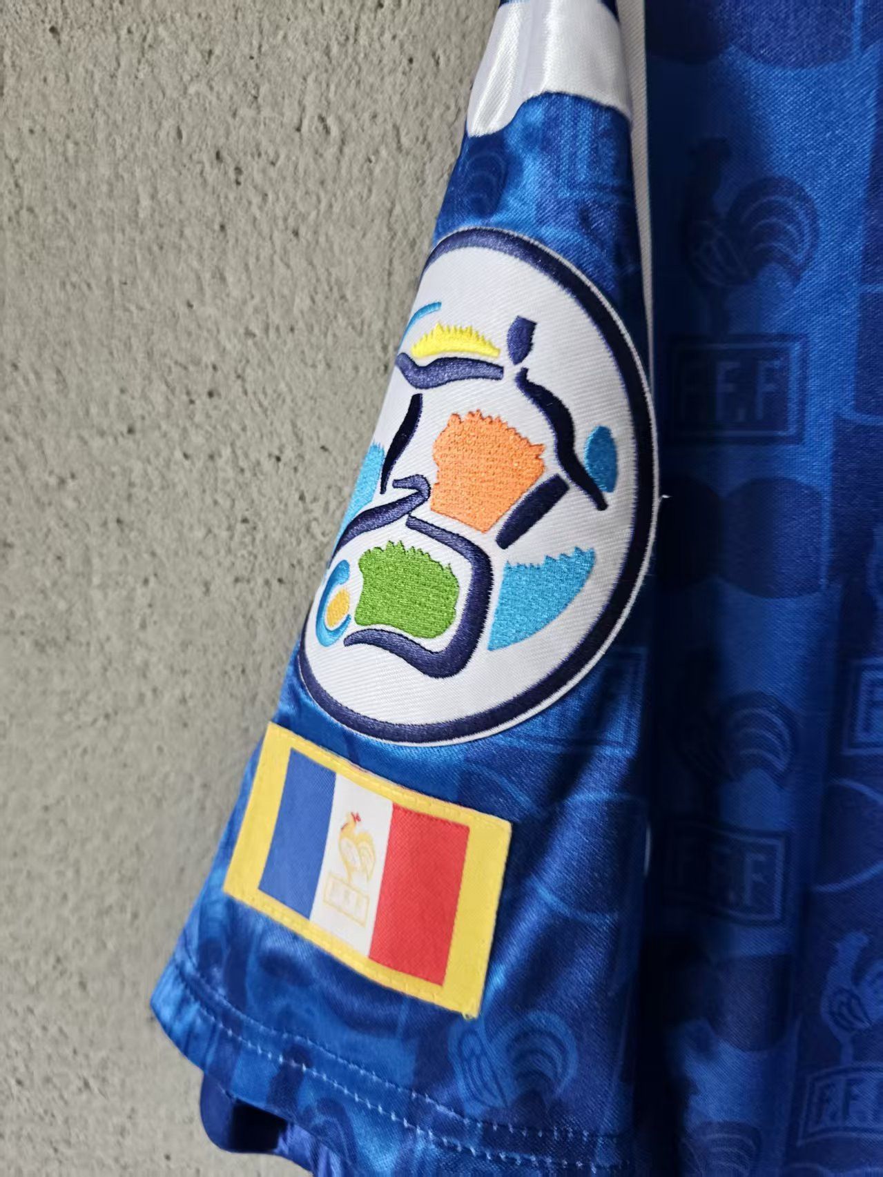 Other 1996 France Zidane Jersey Home Size US XL / EU 56 / 4 - 3 Thumbnail