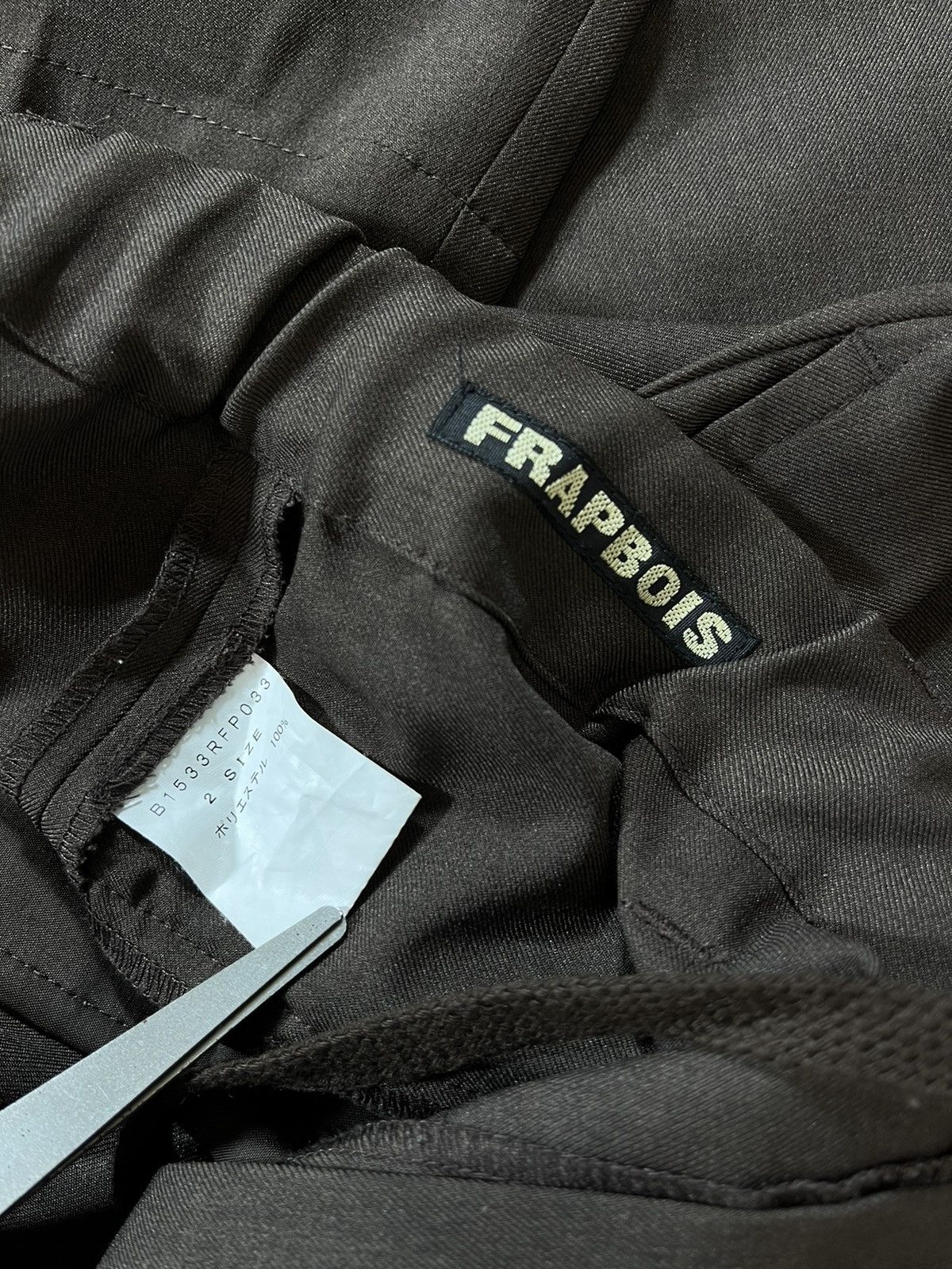 Frapbois Frapbois Double Waist Tailored Trousers Brown Size US 32 / EU 48 - 11 Thumbnail