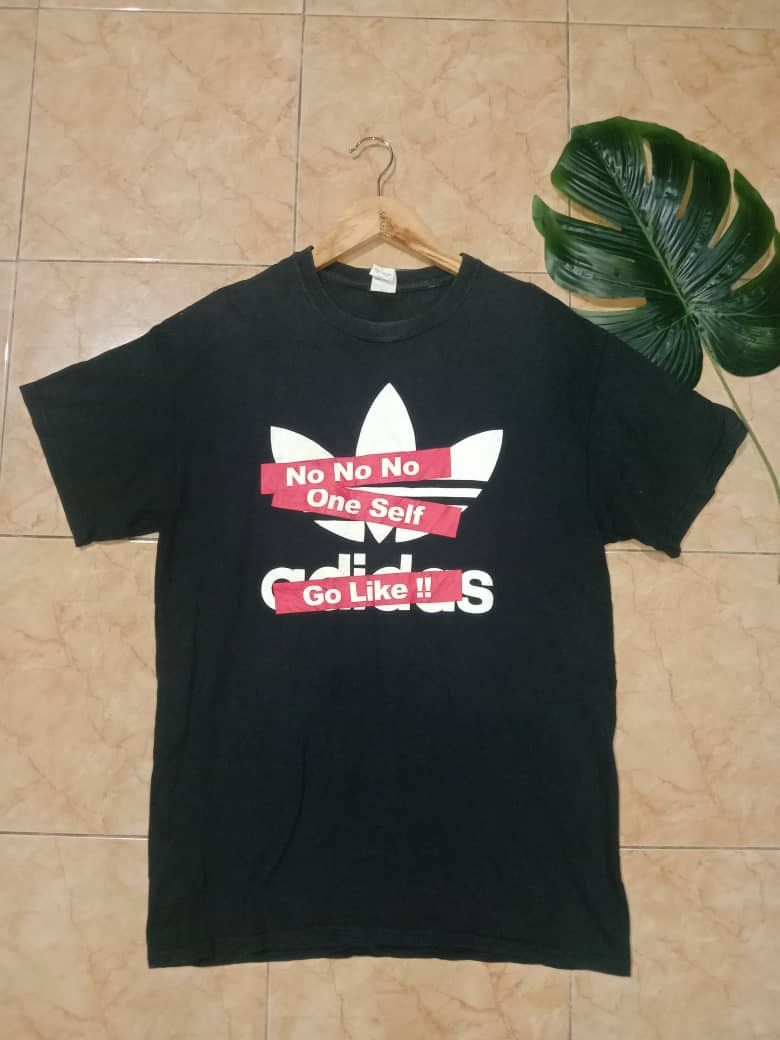 Gildan Vintage Y2K ADULT “ ADIDAS RED TAPE “ FUNNY BuyTee Size US L / EU 52-54 / 3 - 1 Thumbnail