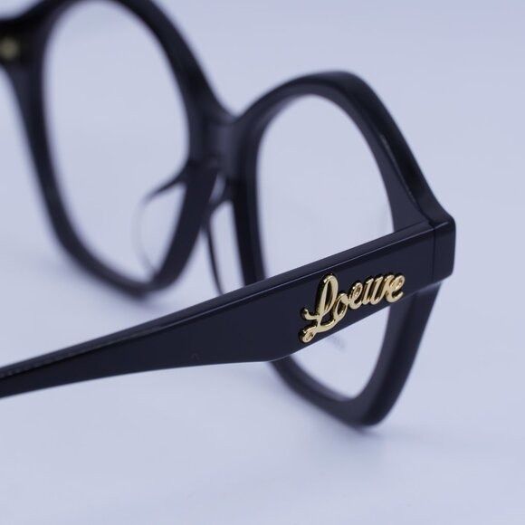 Loewe 🕶️ New Loewe LW50053F 001 Eyeglasses - Shiny Black Frame Size ONE SIZE - 5 Thumbnail