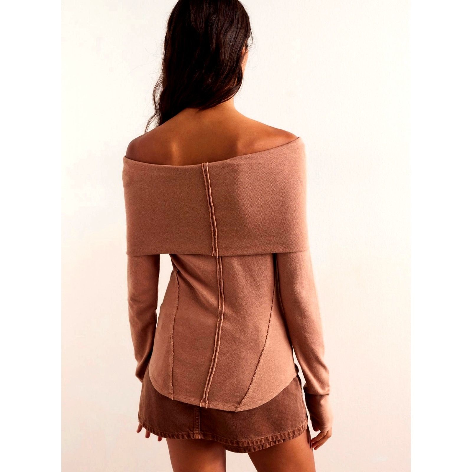 Free People Free People Iris Layering Top Cafe Latte Size S Size S / US 4 / IT 40 - 5 Thumbnail