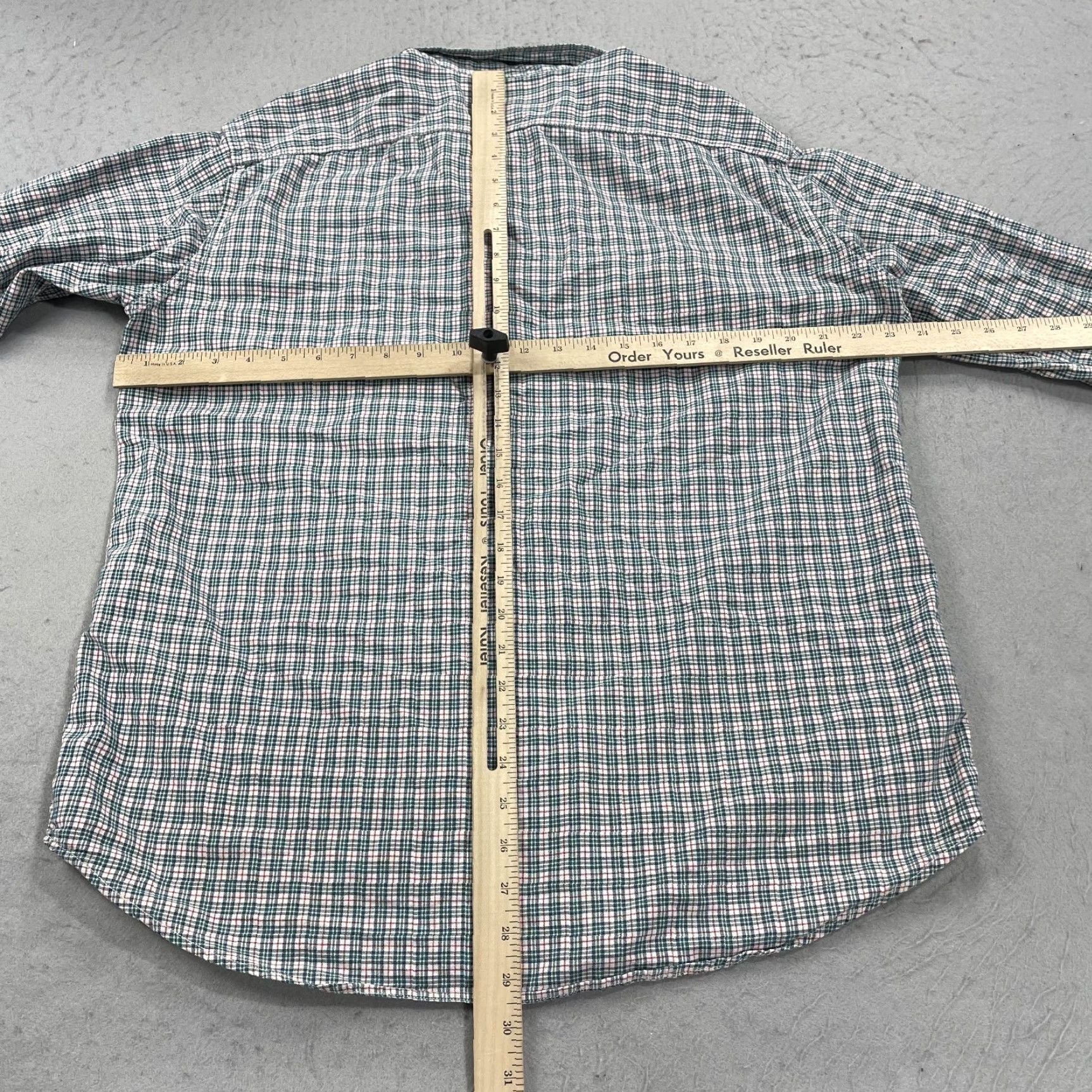 Ralph Lauren VINTAGE Ralph Lauren Sportsman Shirt Mens M Green Check Flannel Cotton 90s Size US M / EU 48-50 / 2 - 7 Thumbnail