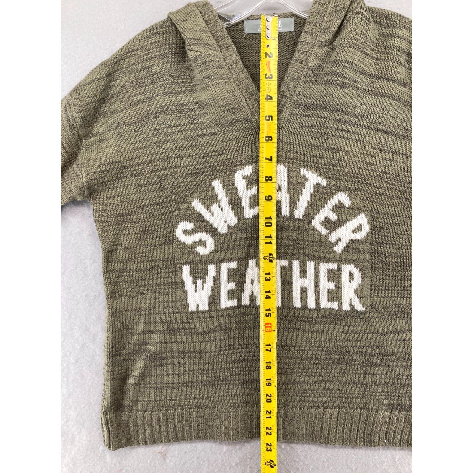 Vintage Marled Reunited Clothing Hoodie Sweater Womens Small Green Hooded Casual Pullover Sweater Weather Classic 90s Theme Mens Womens Size S / US 4 / IT 40 - 3 Thumbnail