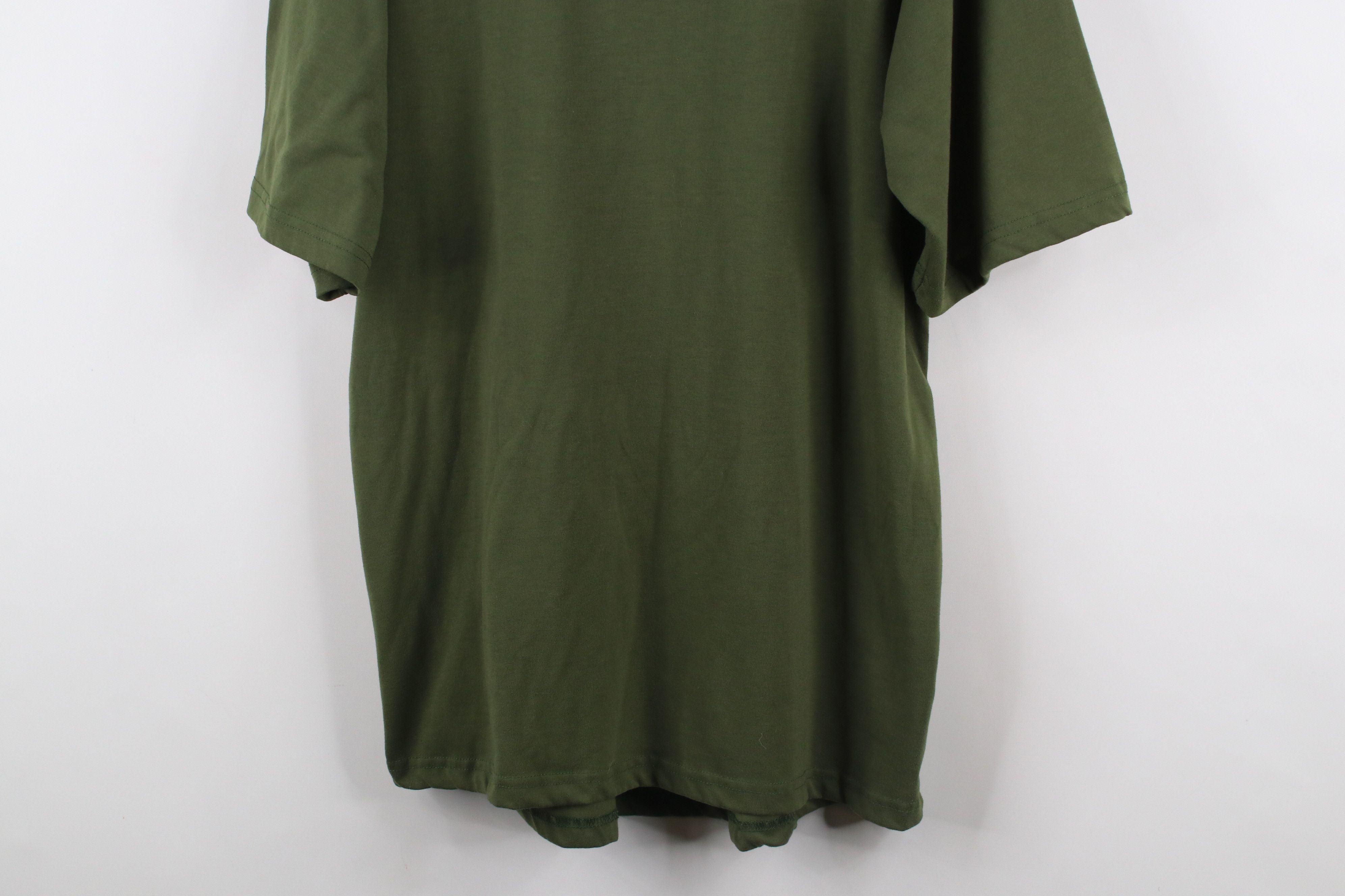 Cabelas × Vintage Vintage 90s Cabelas Tech Short Sleeve T-Shirt Green USA Size US L / EU 52-54 / 3 - 3 Thumbnail