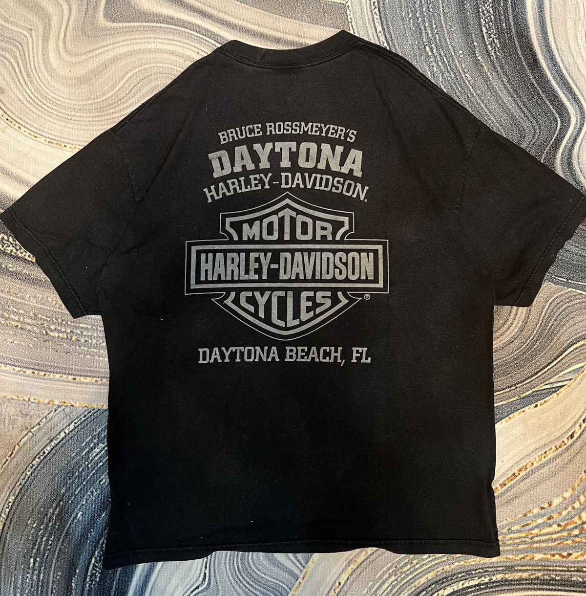 Harley Davidson Harley-Davidson Skull Print T-Shirt Size XL Size US XL / EU 56 / 4 - 7 Thumbnail