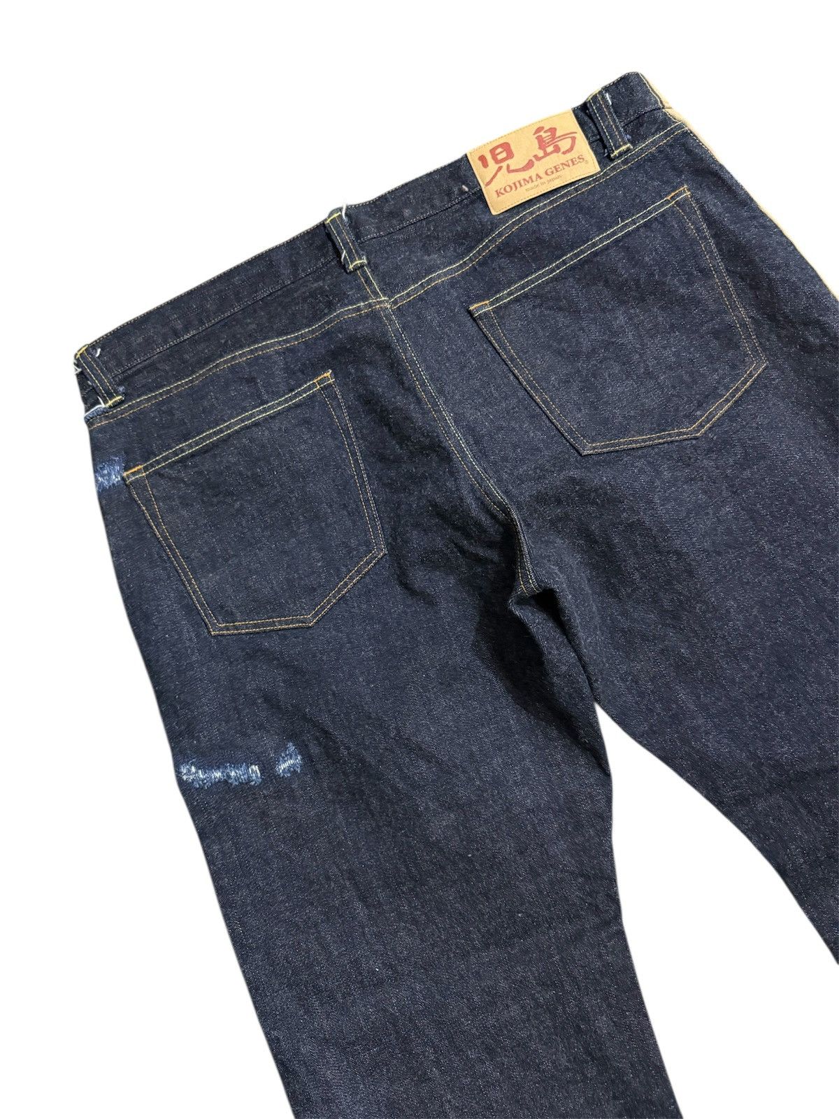 KOJIMA GENES KOJIMA GENES TWO TONES DISTRESSED JEANS Size US 41 - 6 Thumbnail