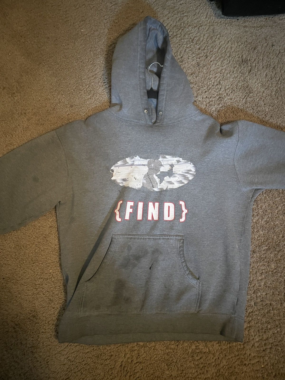 Vintage Vintage ‘FIND’ Hoodie Size US M / EU 48-50 / 2 - 3 Thumbnail