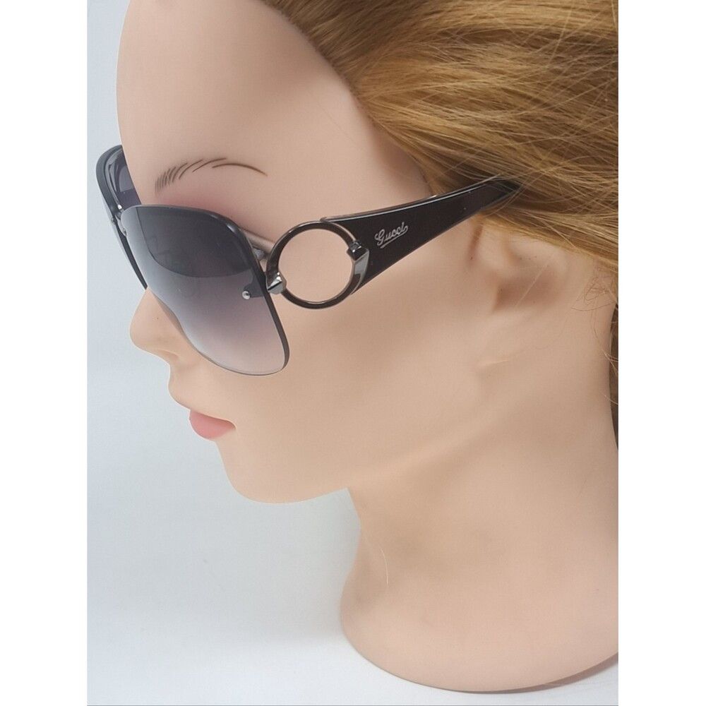 Gucci Gucci Women's Vintage Sunglasses Y2K Purple Gradient GG2836 Size ONE SIZE - 7 Thumbnail