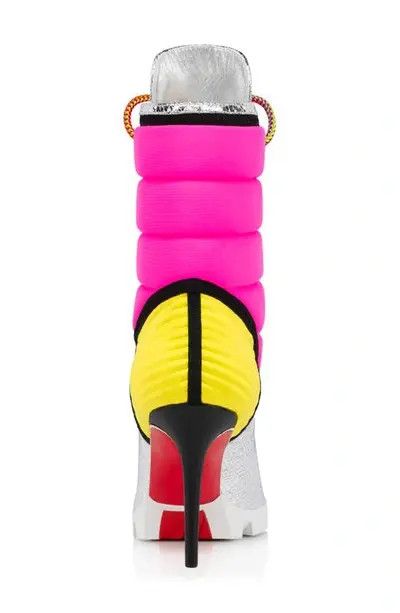 Christian Louboutin o1s1wg111224 Sedah Lug 100 Sp Star in Multicolor Size US 7.5 / IT 37.5 - 4 Thumbnail
