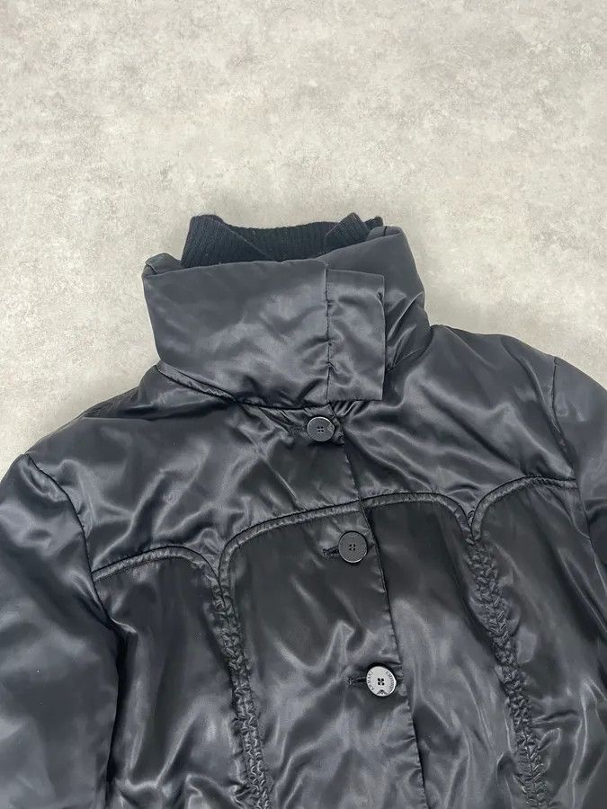 Emporio Armani 1990s Emporio Armani Long Black Puffer Jacket Size US S / EU 44-46 / 1 - 6 Thumbnail