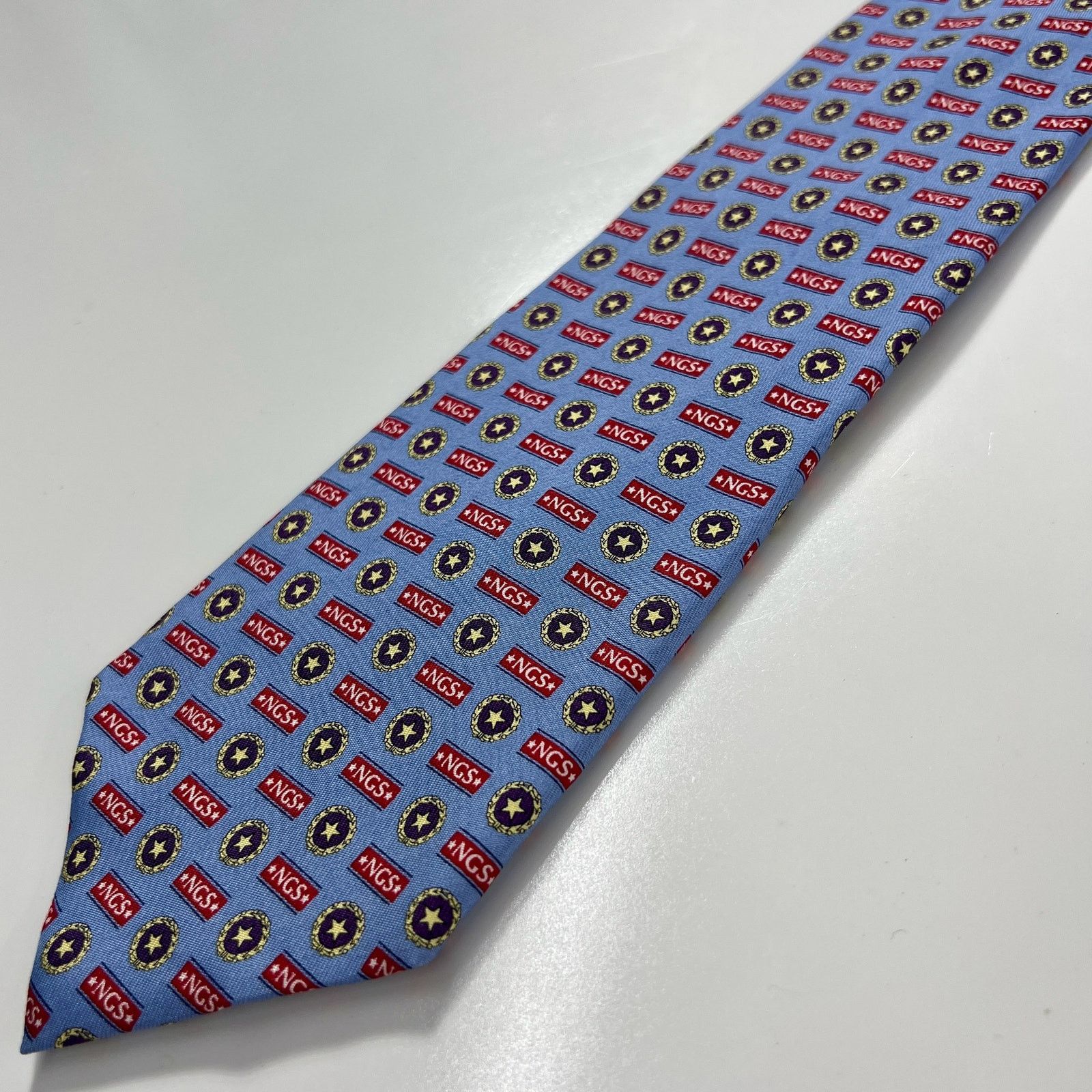 Vineyard Vines Vineyard Vines Men's Tie NGS Blue Red 100% Silk Necktie Size ONE SIZE - 6 Thumbnail