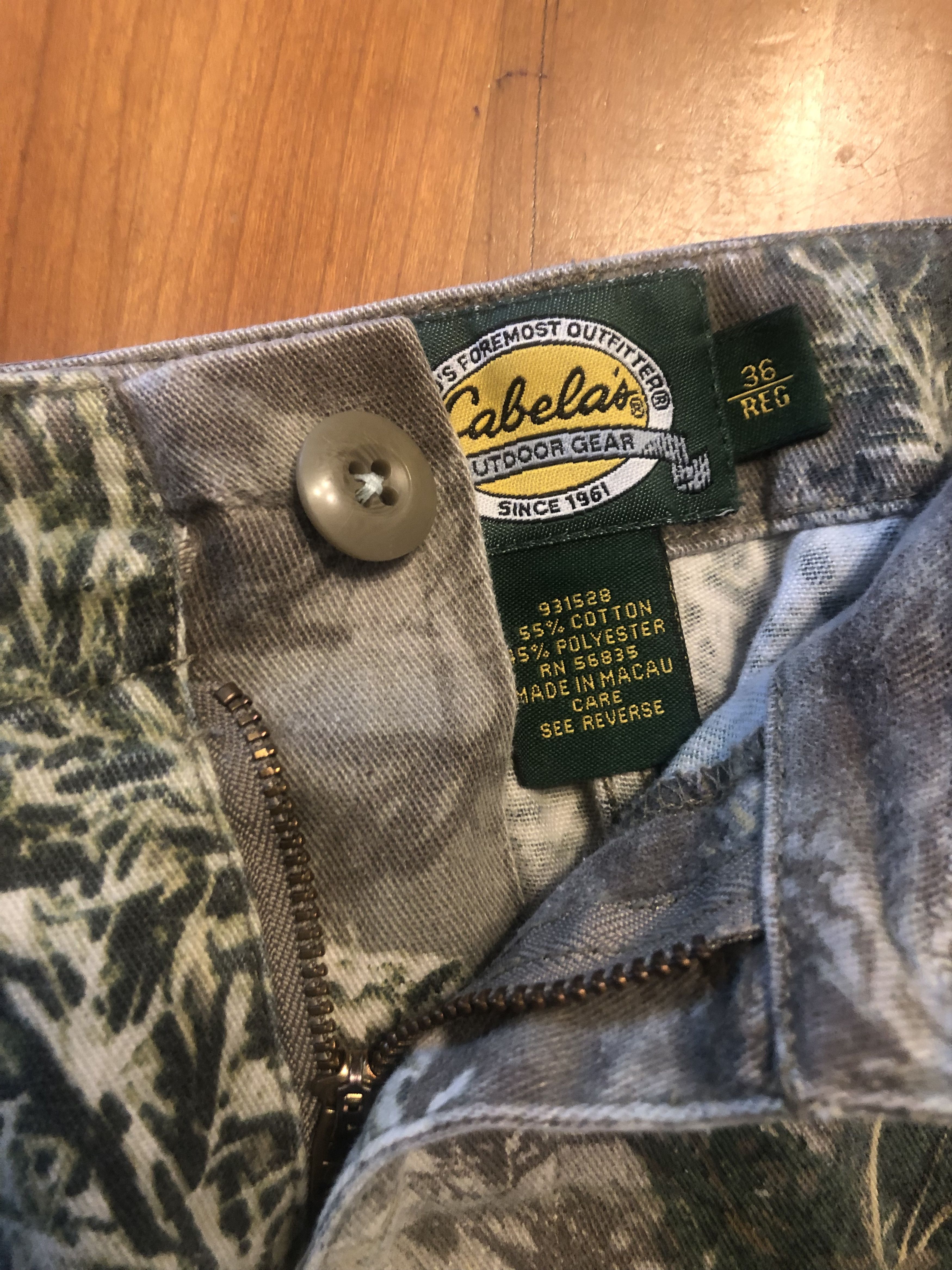 Cabelas × Vintage Vintage Cabelas Real Tree Cargo Pants 33 Size US 33 - 3 Thumbnail