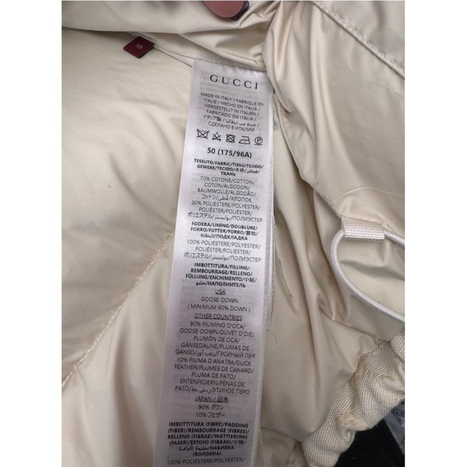 Gucci Gucci White Full Zip Puffer Hooded Vest Jacket Size 50 Size XL / US 12-14 / IT 48-50 - 15 Thumbnail