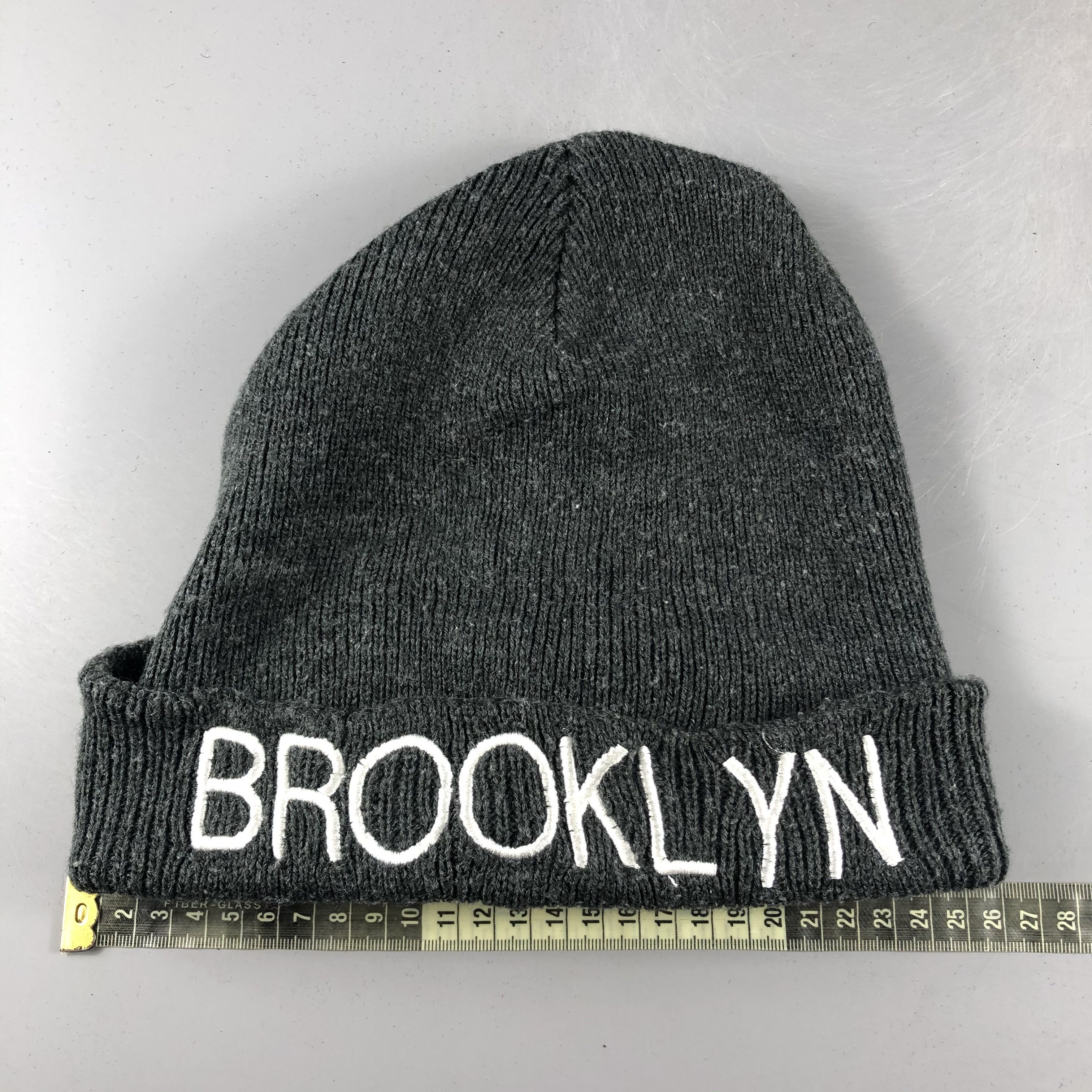 Other × Vintage Brooklyn Minimalist Beanie Snow Hat Snow Cap -D024 Size ONE SIZE - 4 Thumbnail