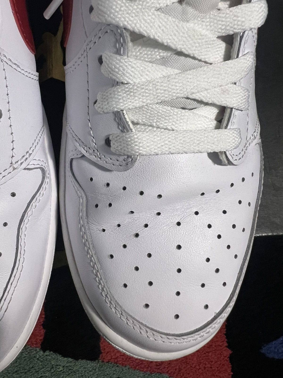 Jordan Brand Jordan 1 Low OG 2015 Size US 12 / EU 45 - 5 Thumbnail