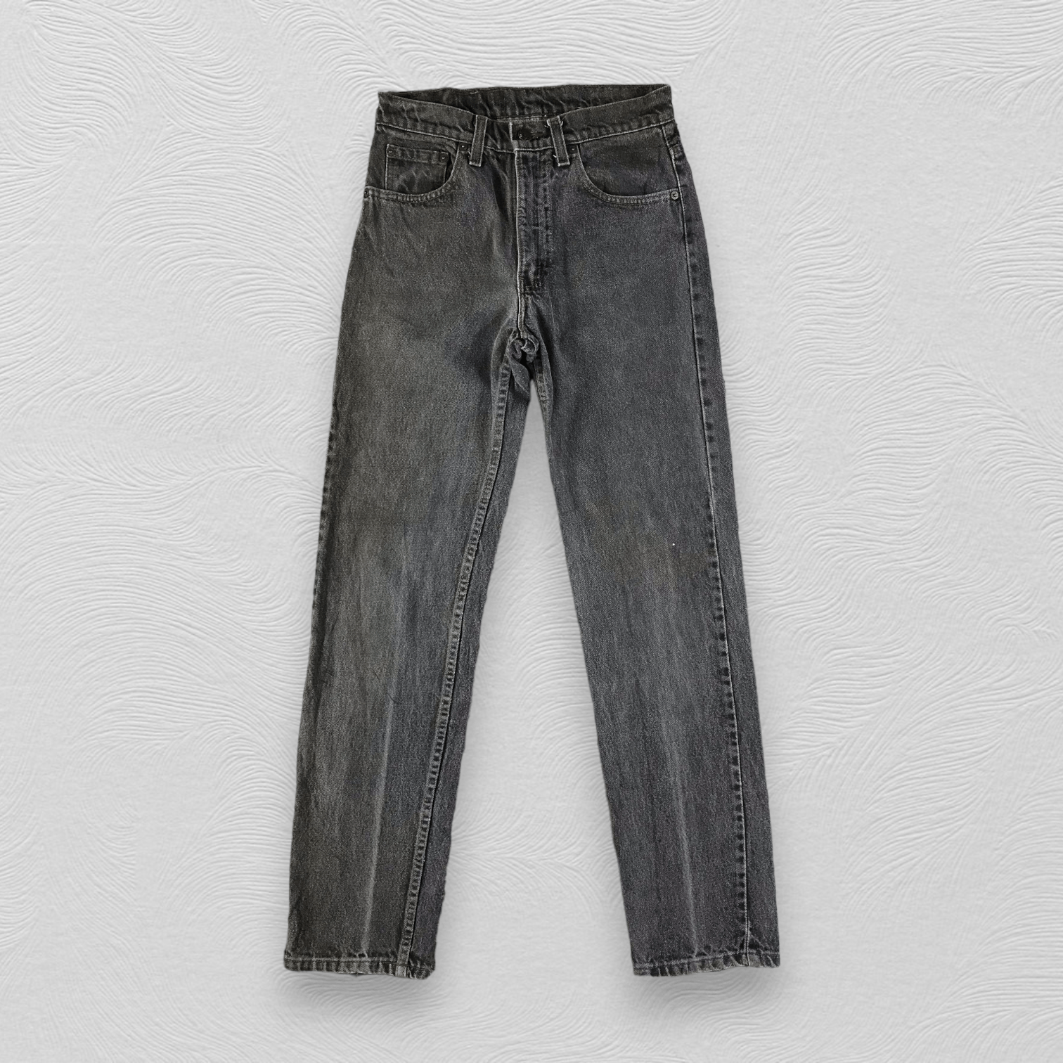 Levi's Vintage Levis 505 Jeans Faded Black Denim KJ1873 Size US 29 - 1 Thumbnail