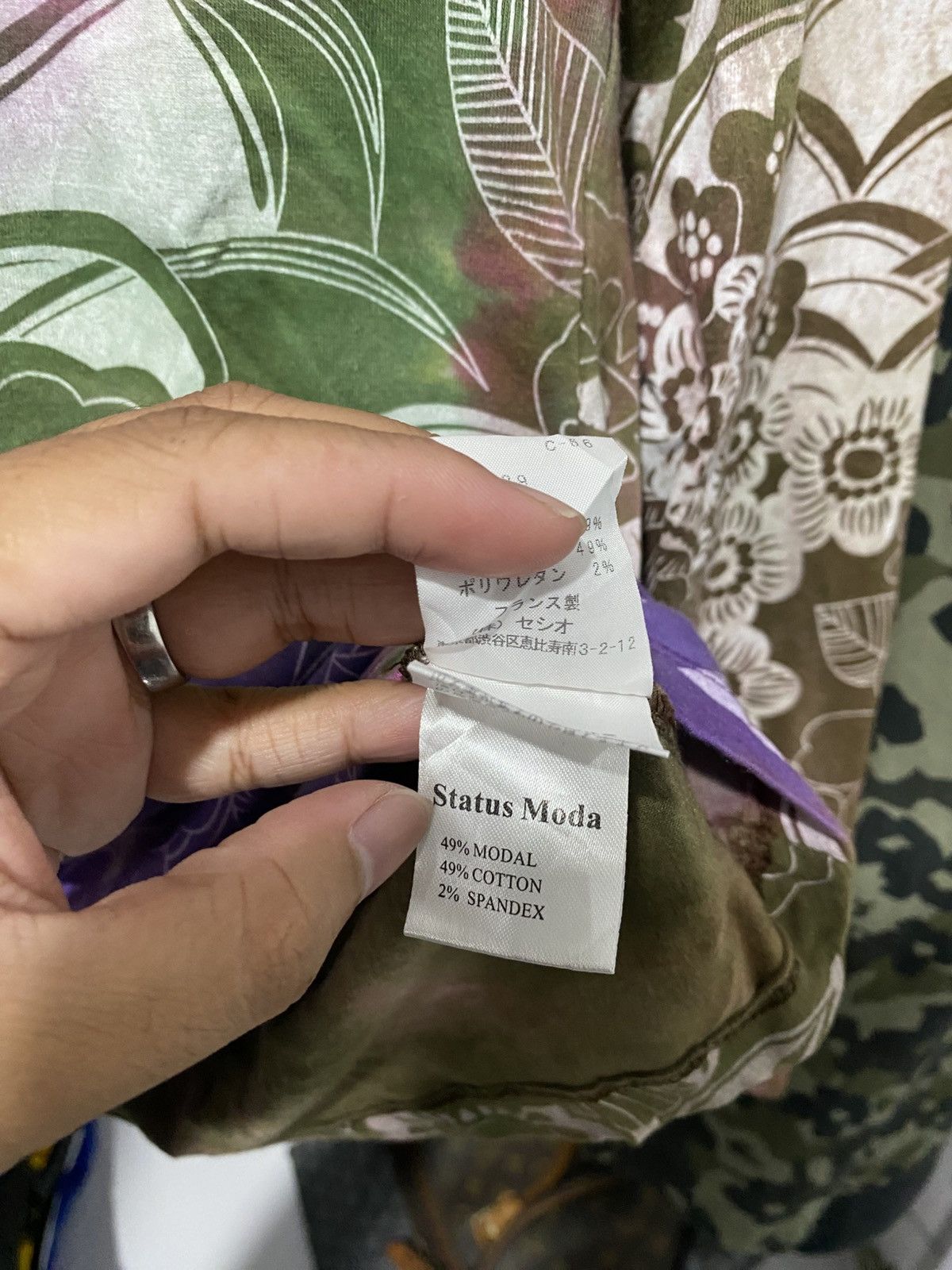 If Six Was Nine Japanese Mesh Issey Styled Flower Size US M / EU 48-50 / 2 - 8 Thumbnail